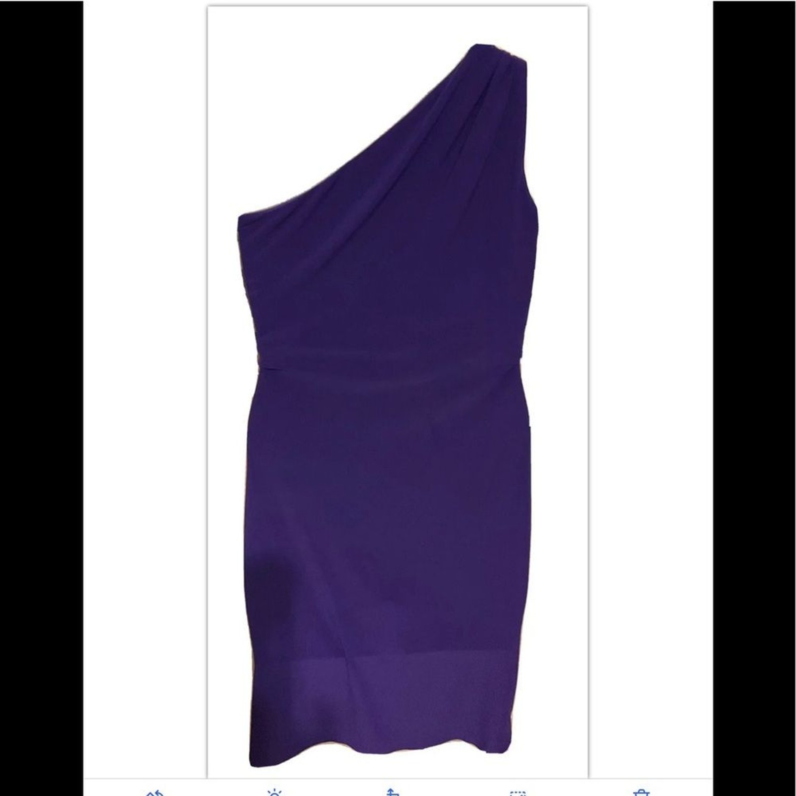 PURPLE FORM FITTING DRESS 12