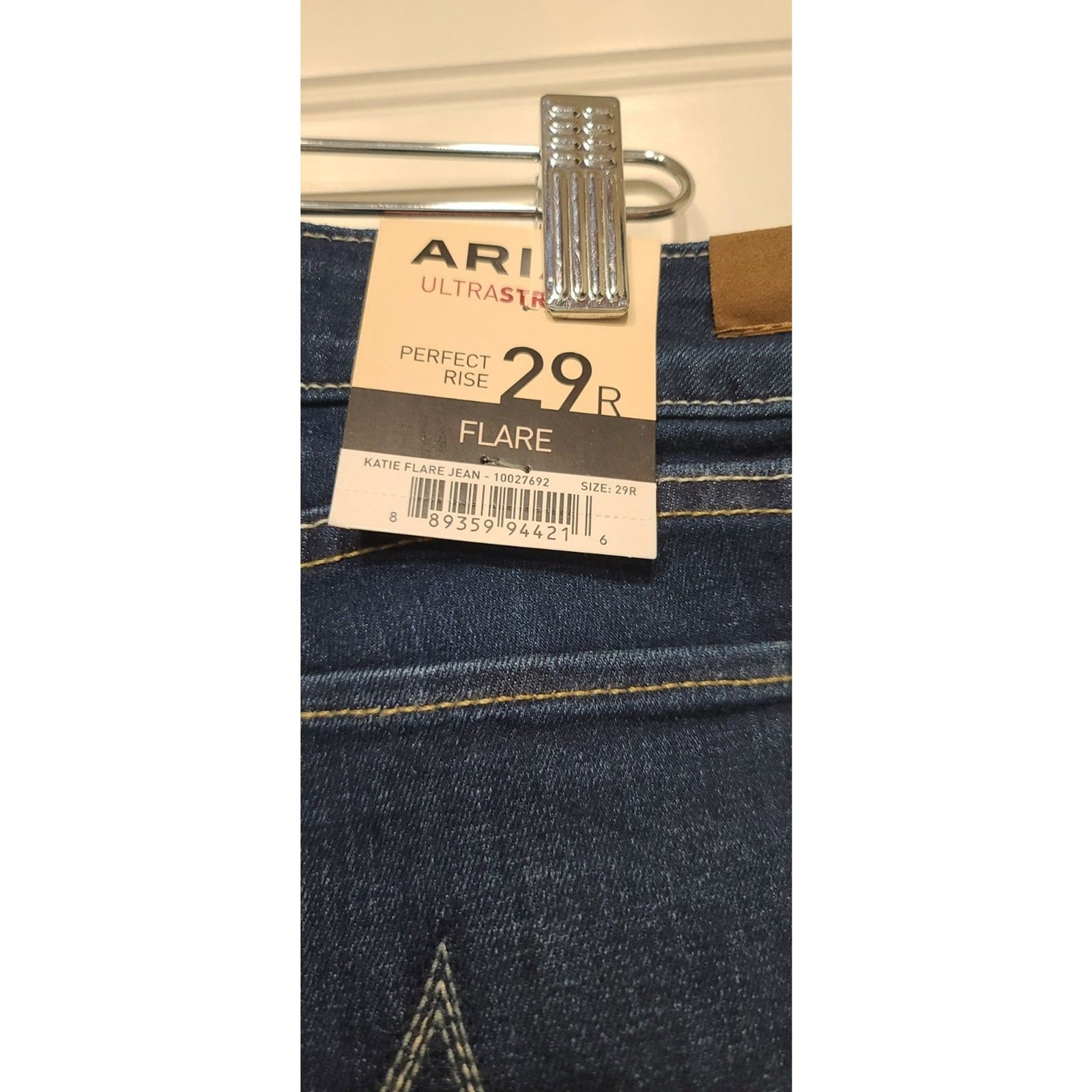 Ariat Womens Ultra Stretch Perfect Rise Katie Flare Jeans Size 29R NWT