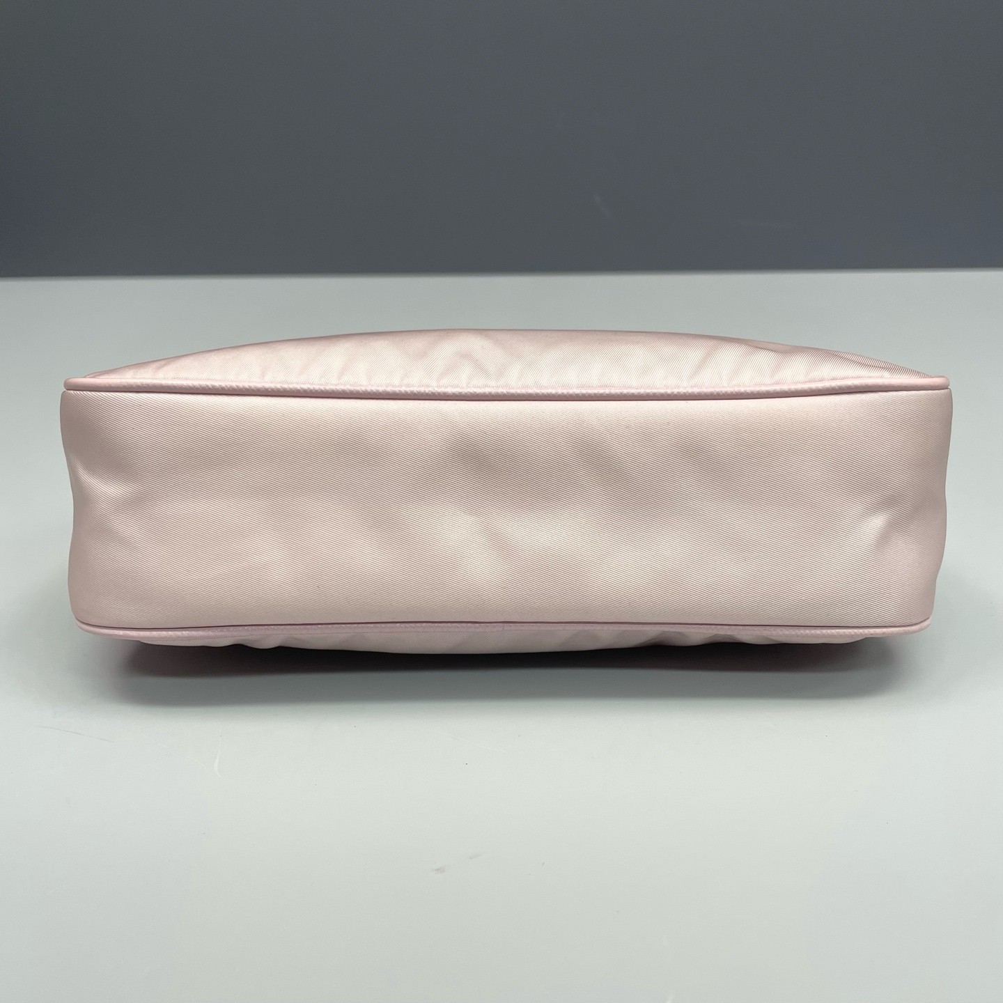 Prada Re-Edition 2005 Hobo Normal Lt Pink Parachute Nylon Crossbody Duty Paid