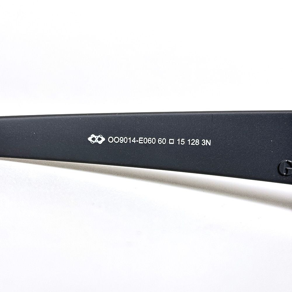 Oakley Gascan Sunglasses Prism Grey Matte Carbon High Bridge Fit EPCN