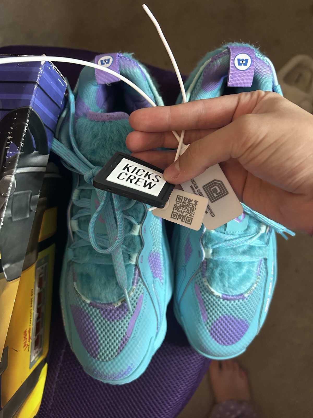 Monsters Inc. x adidas Dame 7 EXTPLY “Sulley” | Men’s Size 8