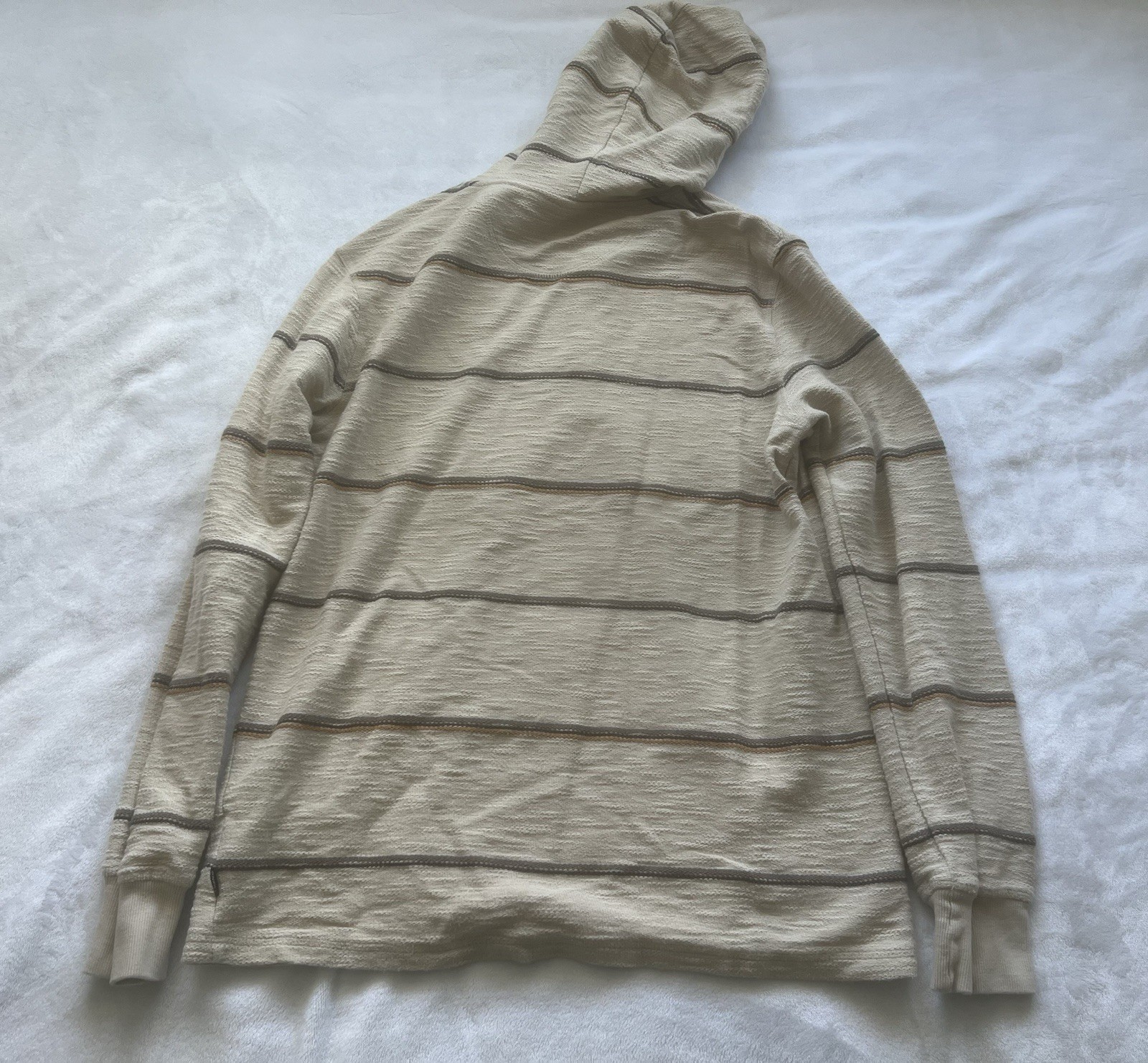 O’Neill Standard Fit Baja Pullover x Light Khaki Size M Knit Beach Lightweight