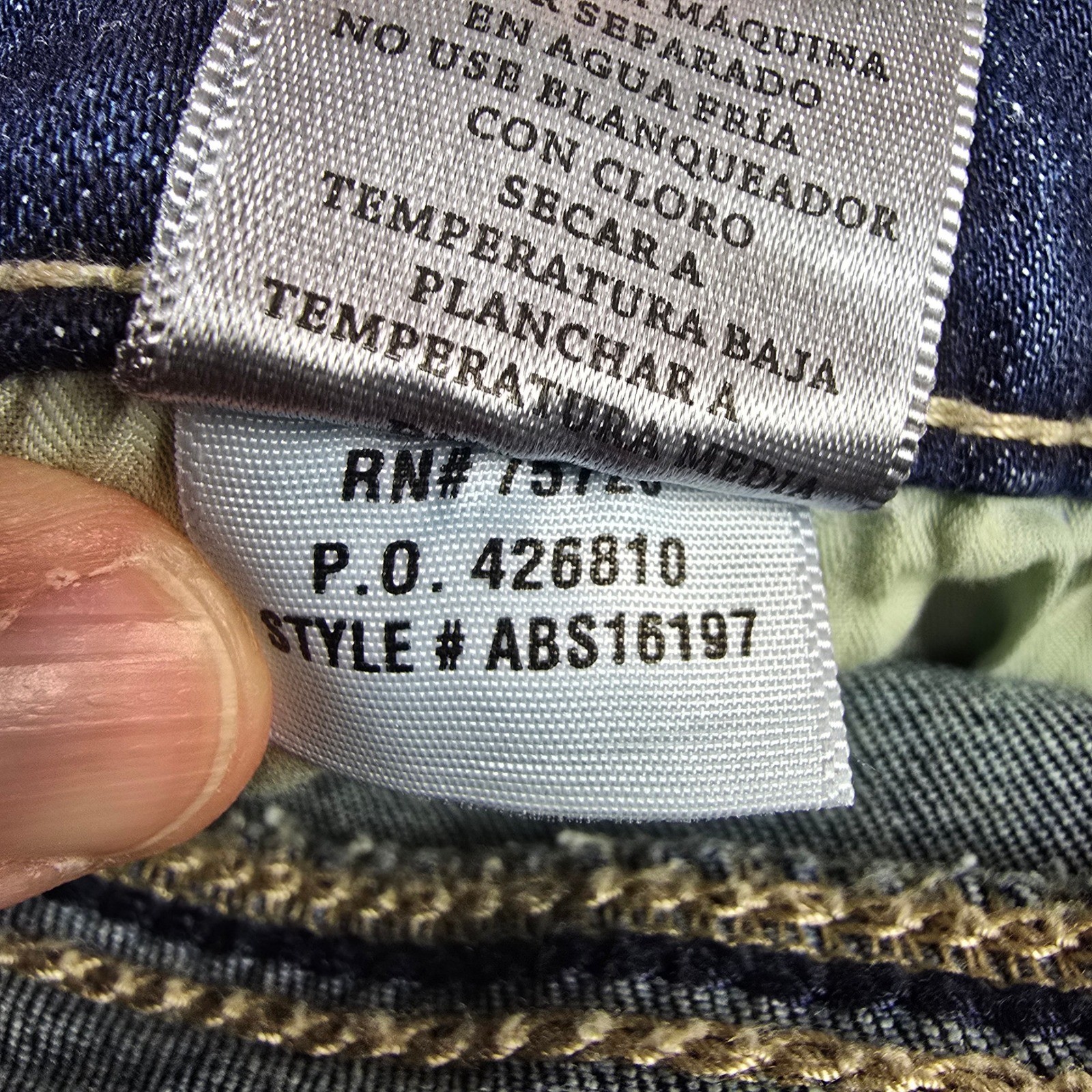BKE Buckle Jake Straight Leg Jeans Mens 36 Dark Wash Stretch Denim Western Blue