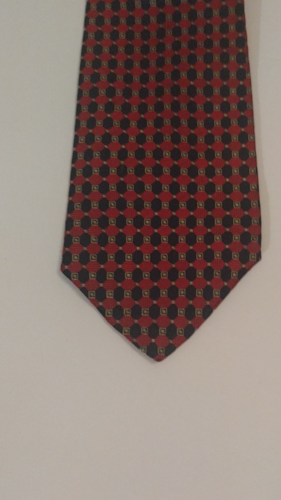 Men’s Necktie Tie Red Silk Extra long Bruno Piatelli