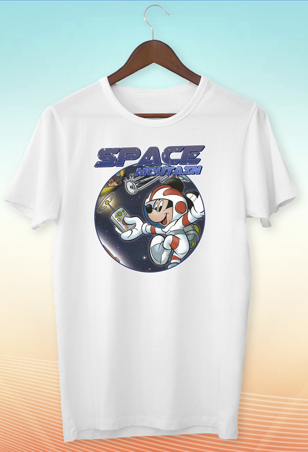 Space Mountain Poster Men’s / Women’s T Shirt N161