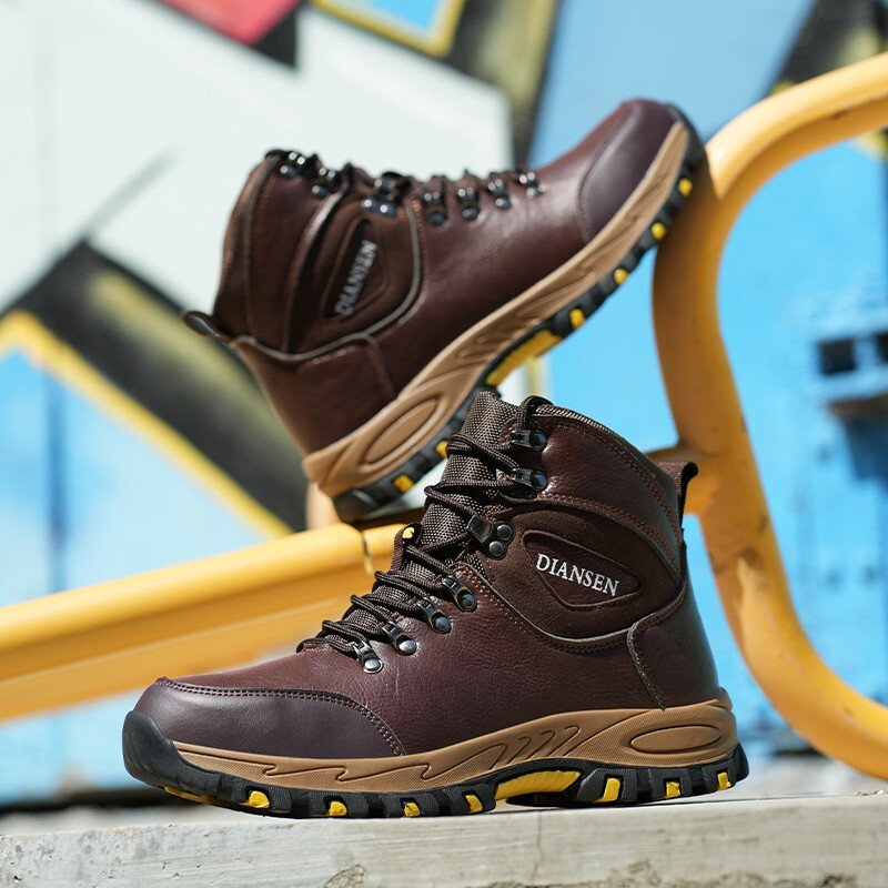 Men Work Safety Shoes Steel Toe Cap Waterproof boots Breathable Comfort Sneakers