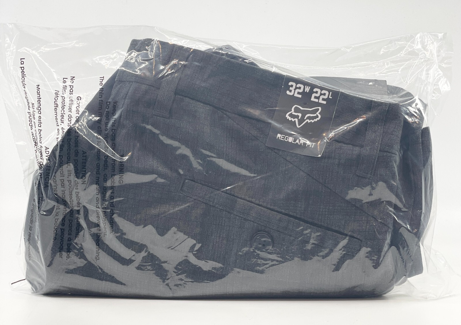 Fox Racing Men’s Essex Op Plaid Shorts Size 30/31/32/36/38/40 – Graphite Heather