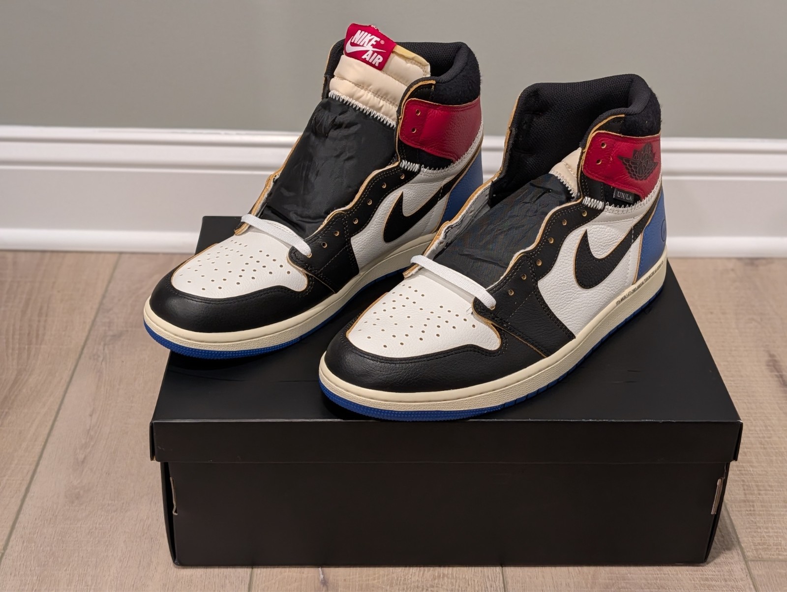 Jordan 1 Retro High OG Fragment x Union LA – Men’s Size 14 – IO7847-002