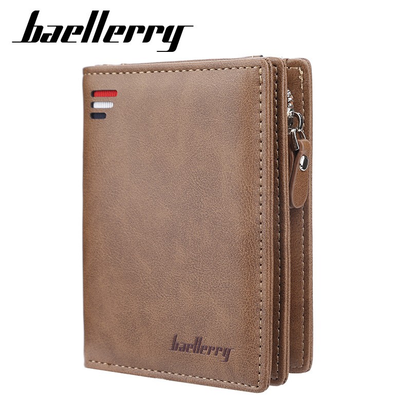 Mens RFID Waterproof Wallet Blocking Leather Credit Card ID Holder Zipper Purse
