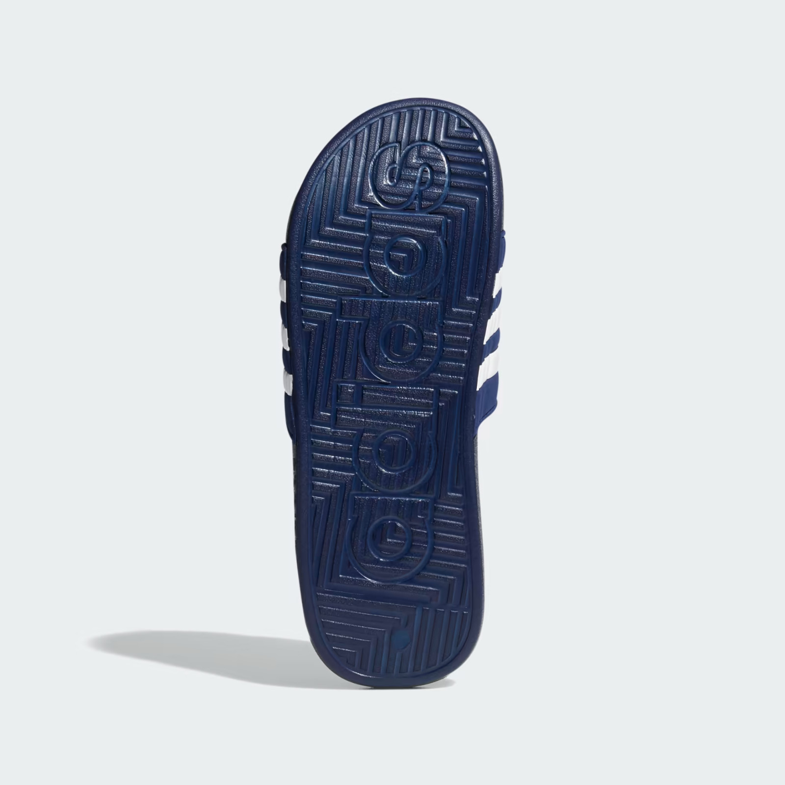 Adidas Adissage Men’s Slide Sandals Dark Blue/White Size: 11