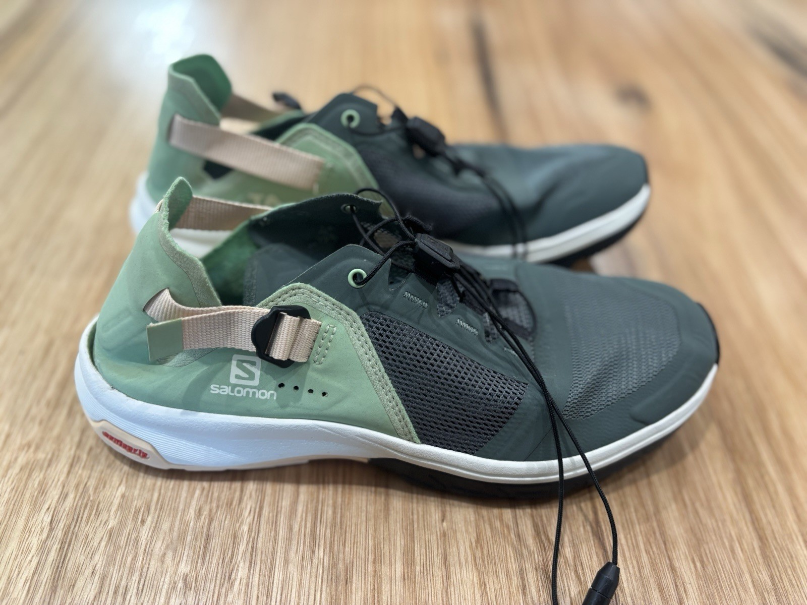 Salomon Techamphibian 4 Ladies Water Shoe Sz US 7 EU 38 2/3 Sandal Sneaker Open