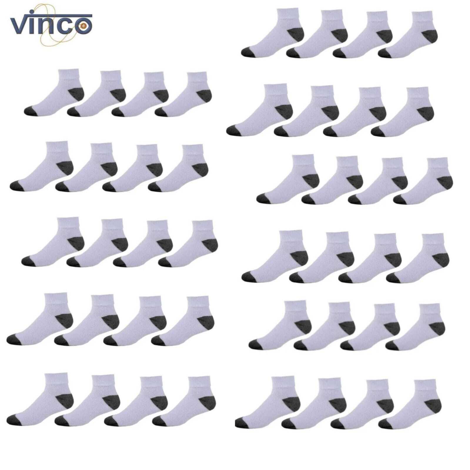 Wholesale Bulk Lots Men Ankle Quarter Low Cut Cotton Socks Size 9-11 10-13