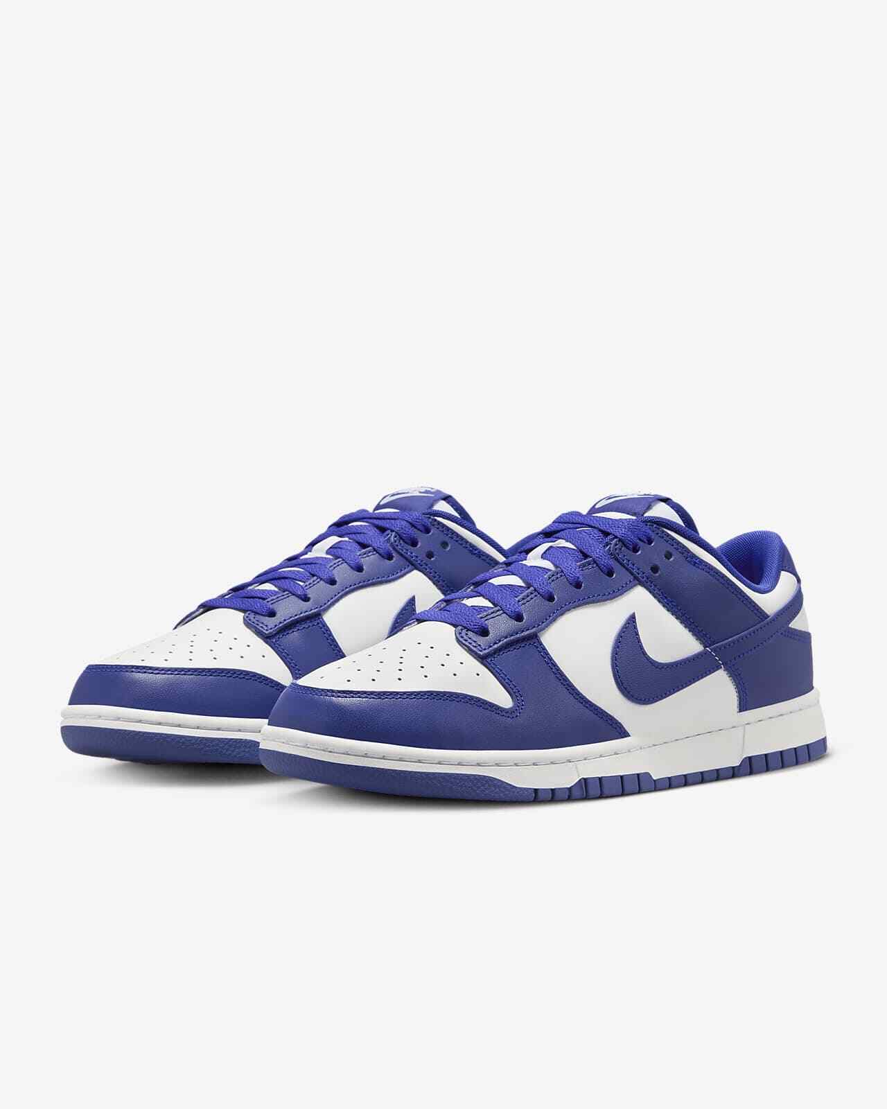 Nike Dunk Low “White/University Red/Concorde” DV0833-103 Sneakers New [US 7-14]