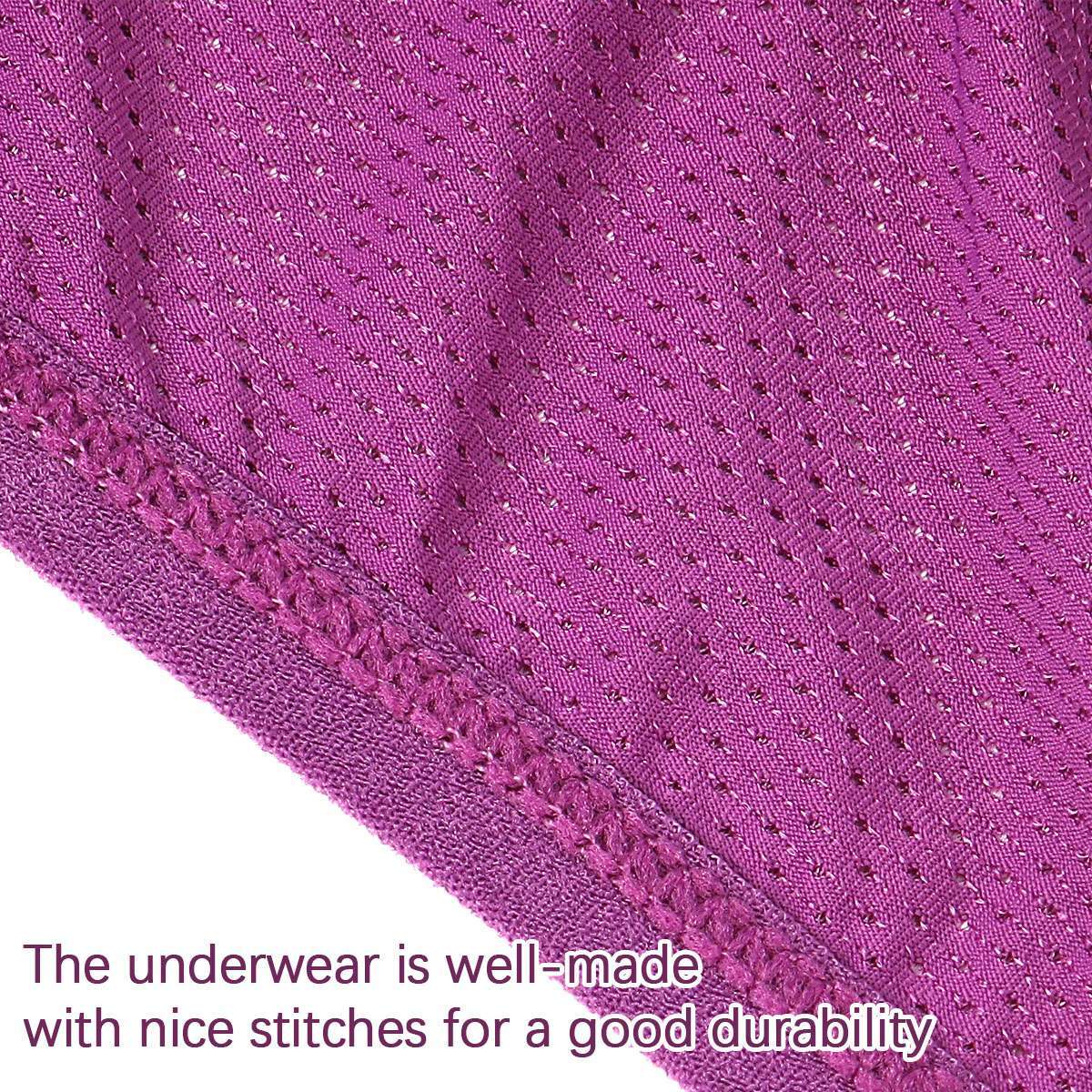4 Pack Menstrual Period Underwear Girls Leak Proof Pull on Ladies Panties Briefs