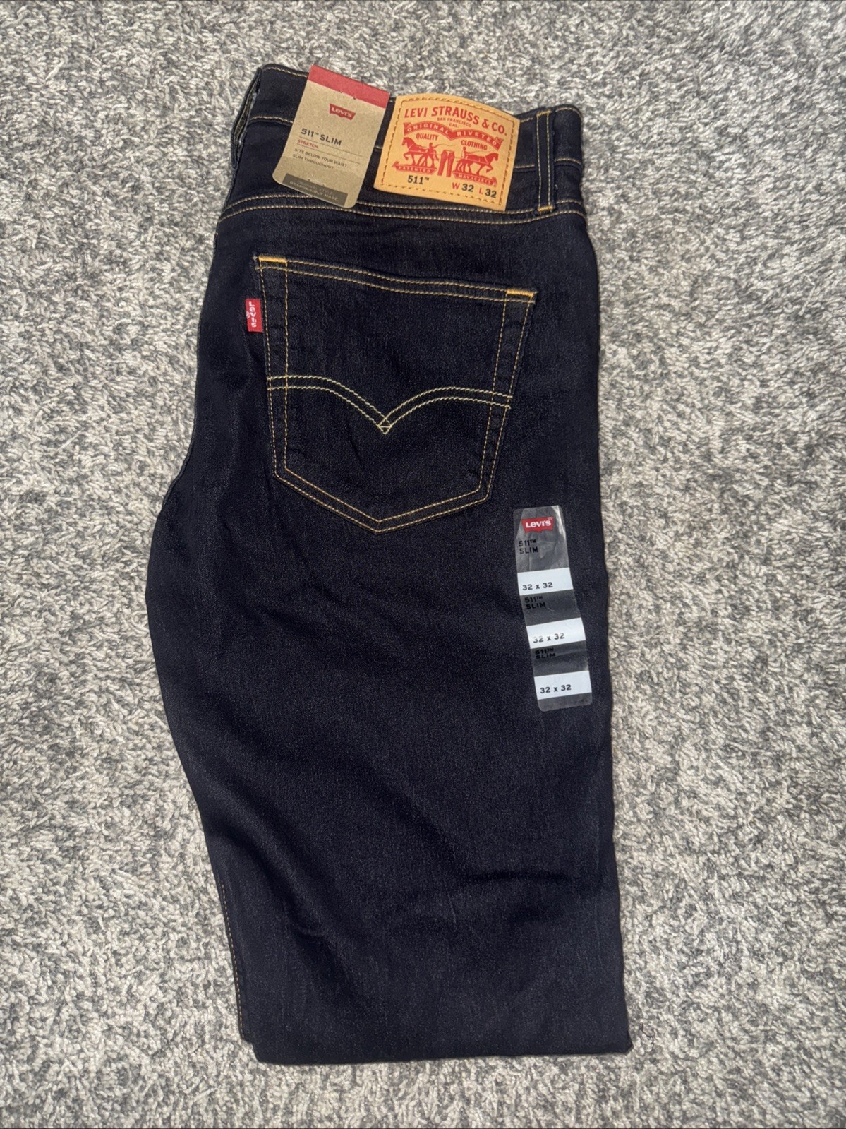 Levis 511 Slim Fit Stretch Premium Jeans Color