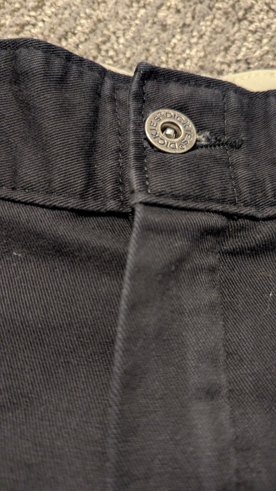 Dickies Men’s Black Double Knee Work Pants 30×32 Skinny Straight