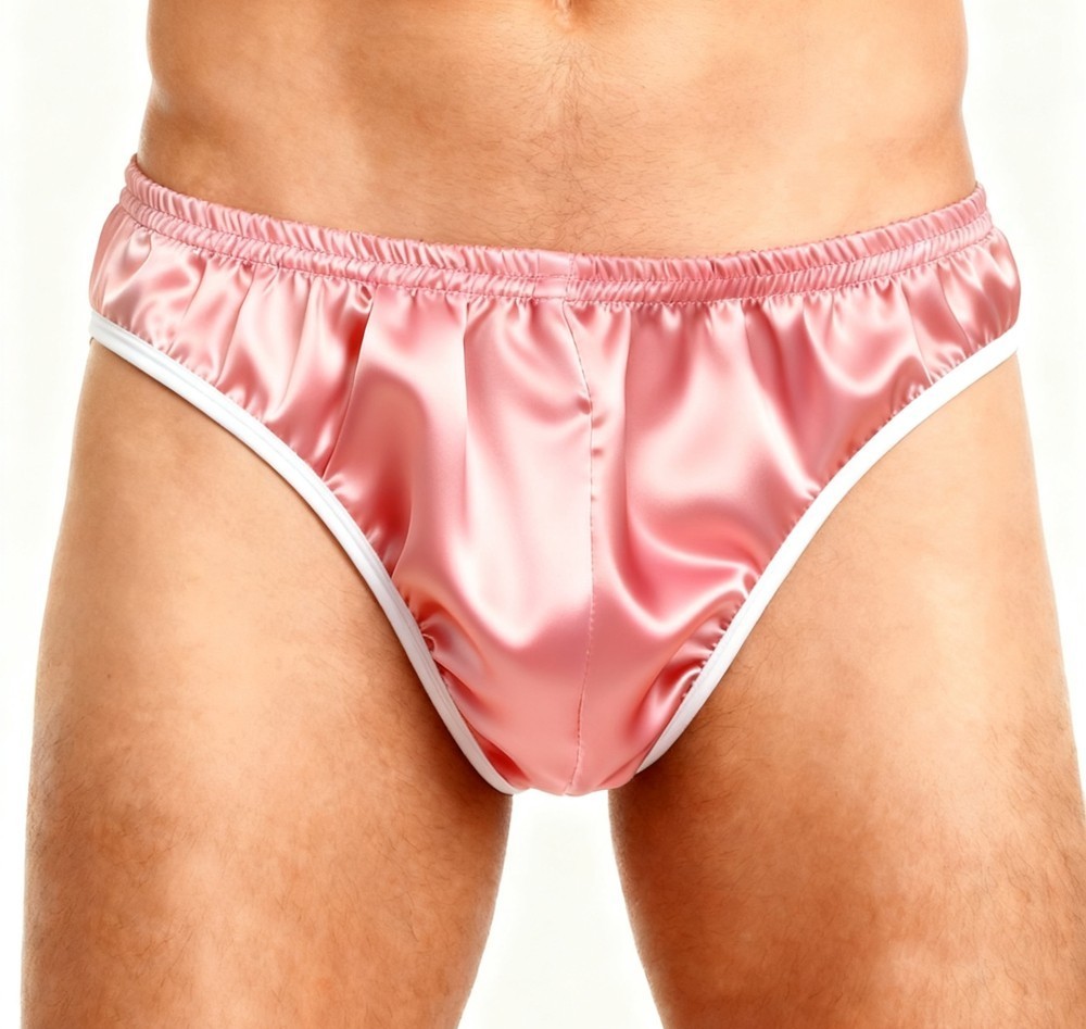 3 Pack Men’s 100% Silk Briefs – Comfort Daily Wear Underwear Sizes S-4XL