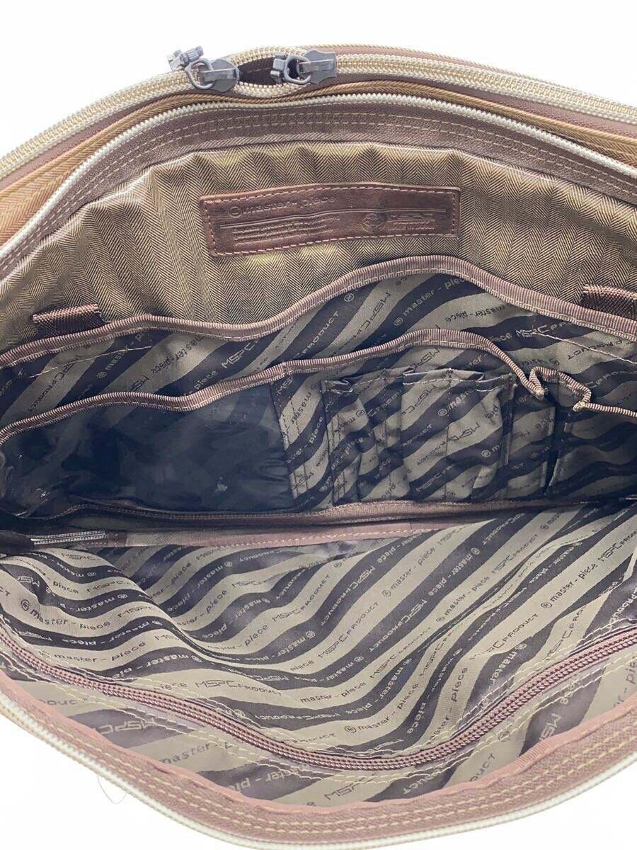 MSPC (master-piece) Briefcase, PVC, BRW, Plain, 01040