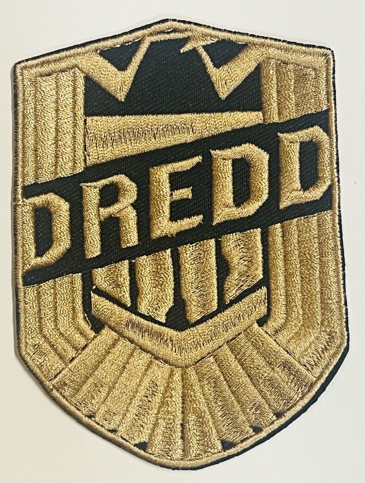 JUDGE DREDD embroidered patch Badge police law military dread security morale