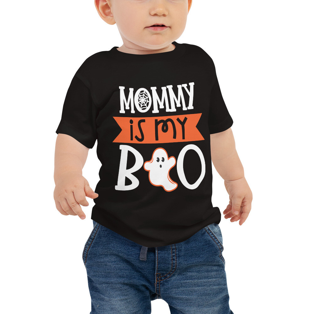 Mommy is my Boo Toddler, Baby, Halloween Themed T-Shirt, Kids Spooky Shirt