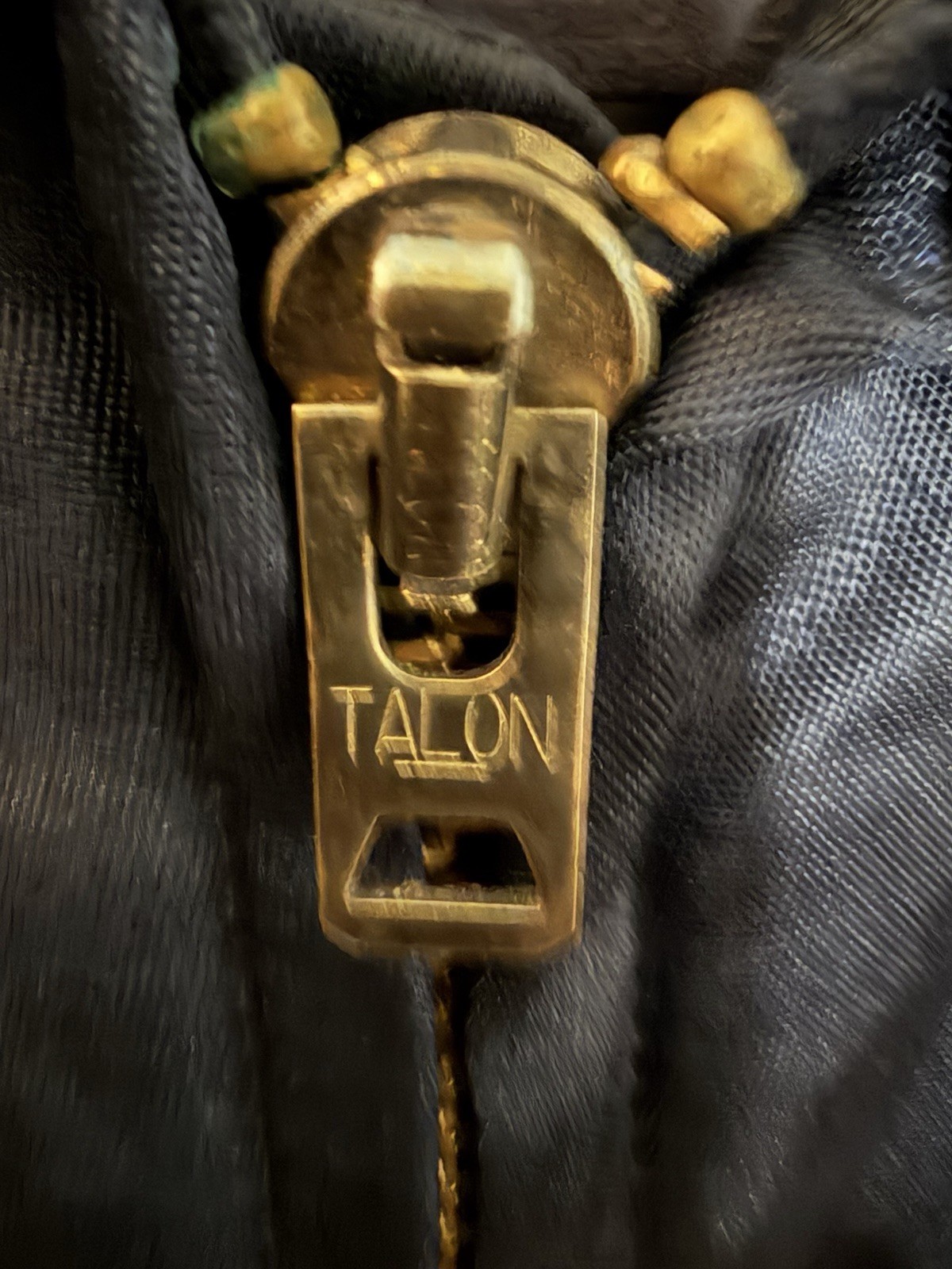 Antler Uniform Navy Work Jacket Quilted Lined, Size L, Talon Zipper USA made