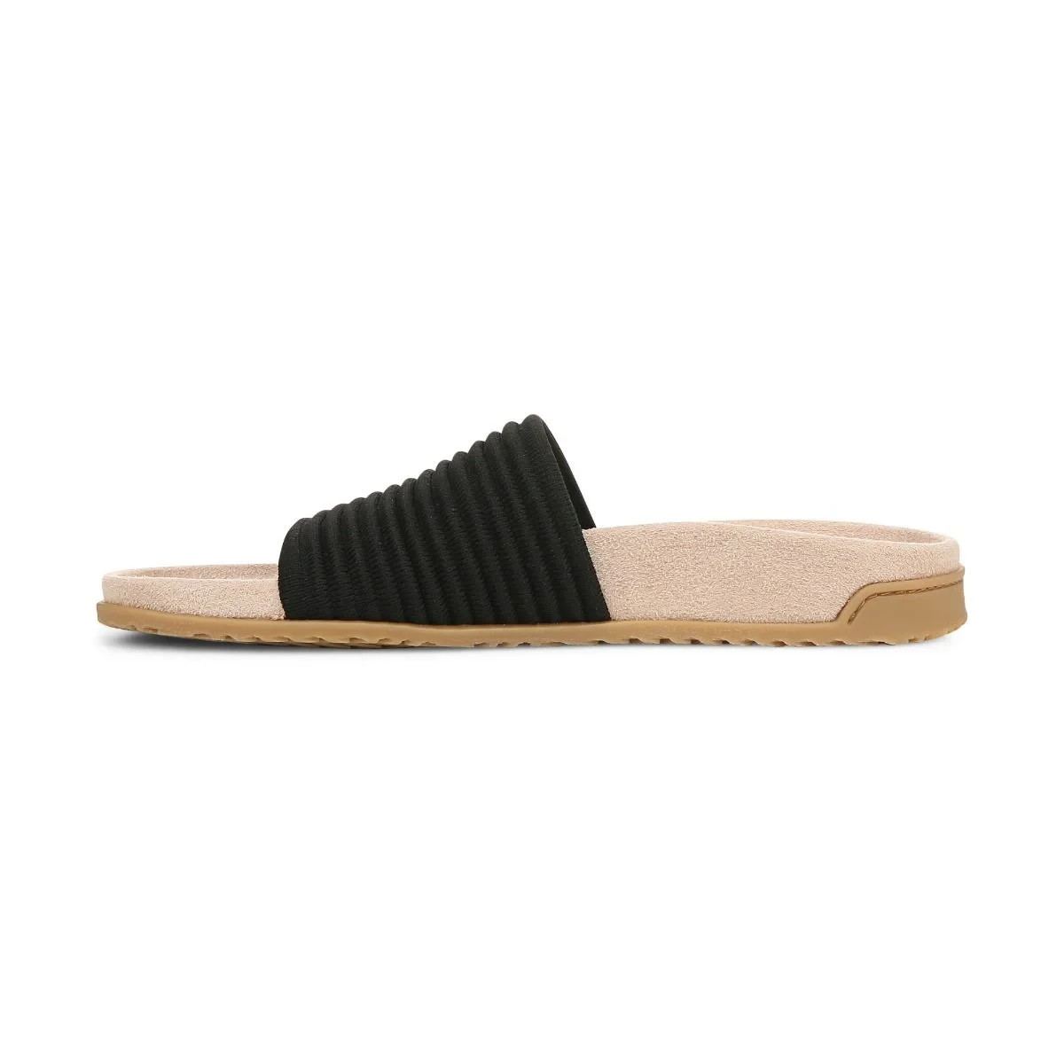 Vionic Evie Knit Slide Sandal Women Black 🔥 No Import Fees