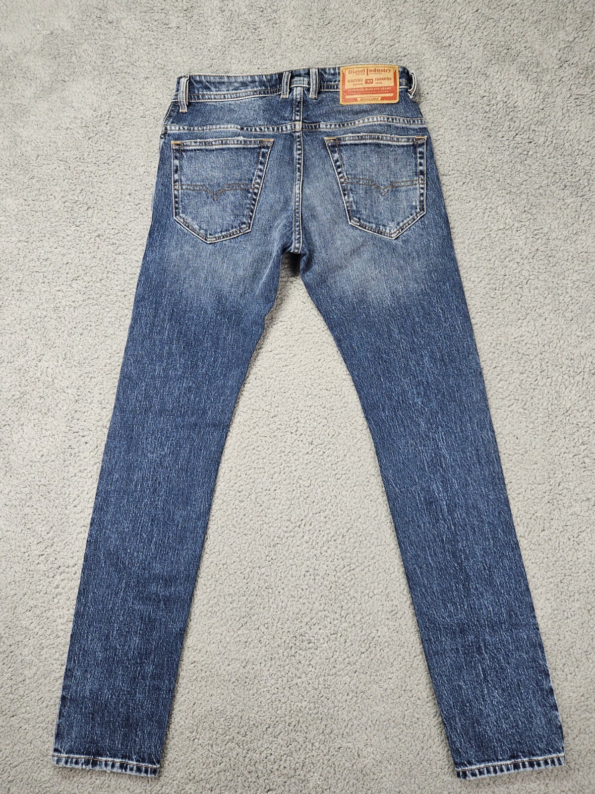 Diesel Thommer R Jeans Men’s 29×32 Slim Skinny Stretch Blue Denim NWT $250