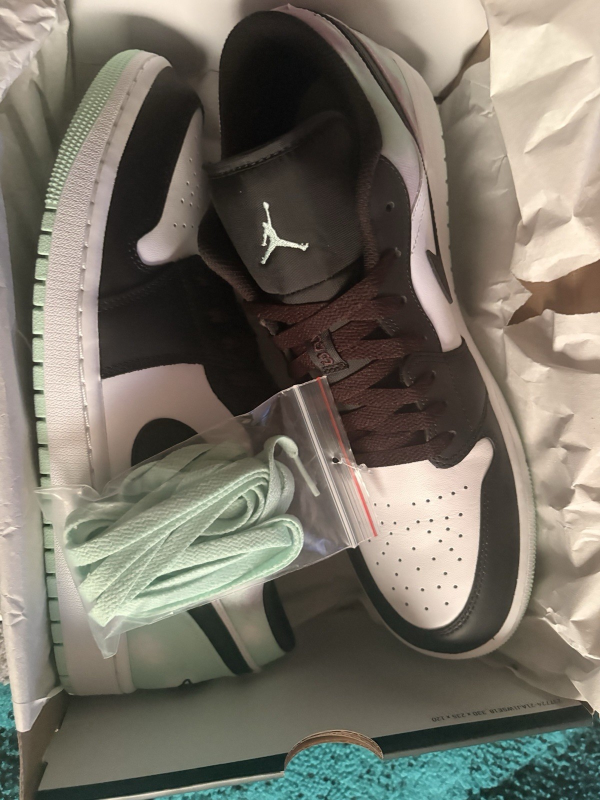 Jordan Air Jordan 1 Low SE Tie Dye Leather Men’s Sneakers DM1199-100