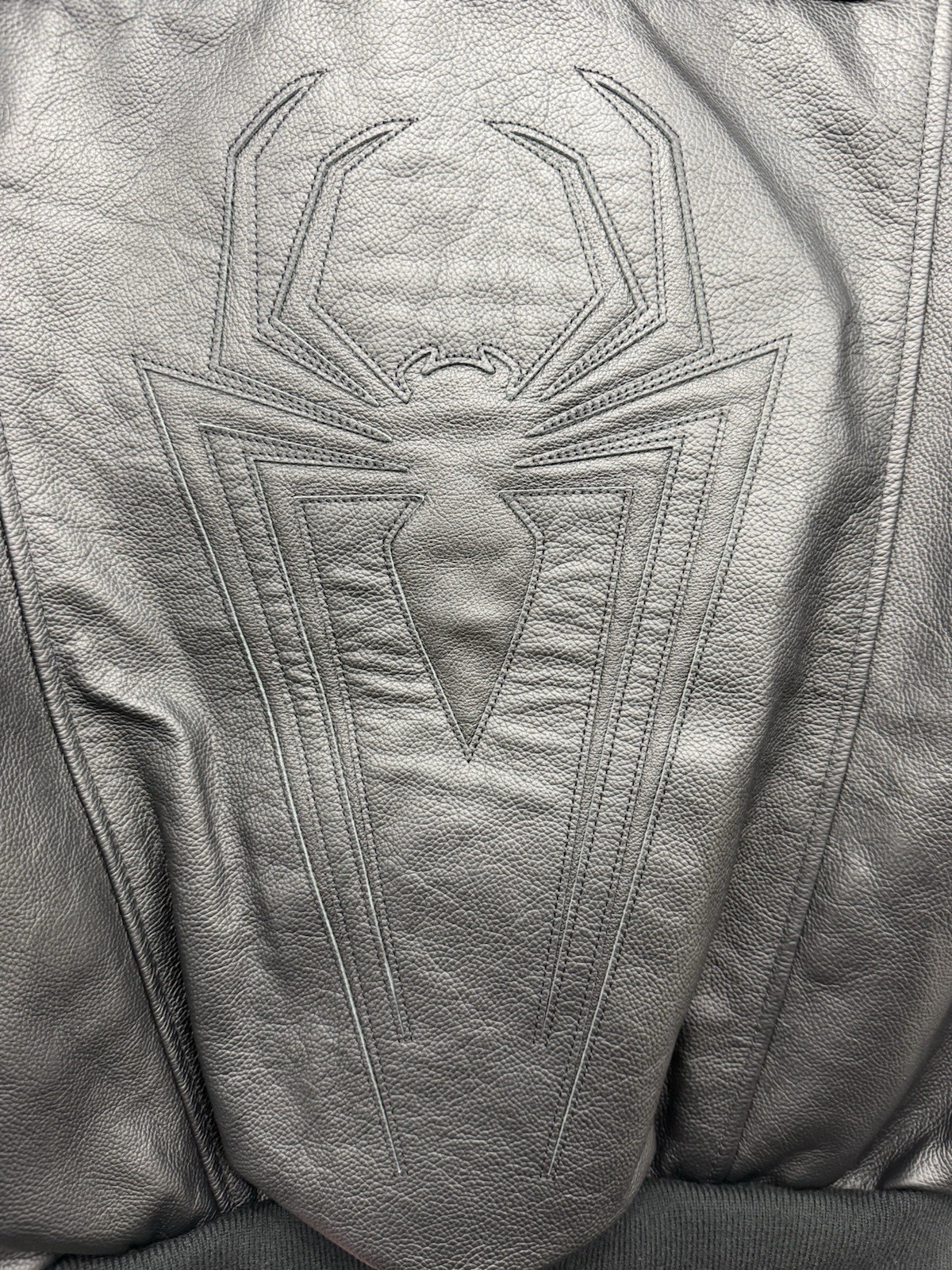 Supreme X Vanson Leathers Spider-Man Jacket Black Small