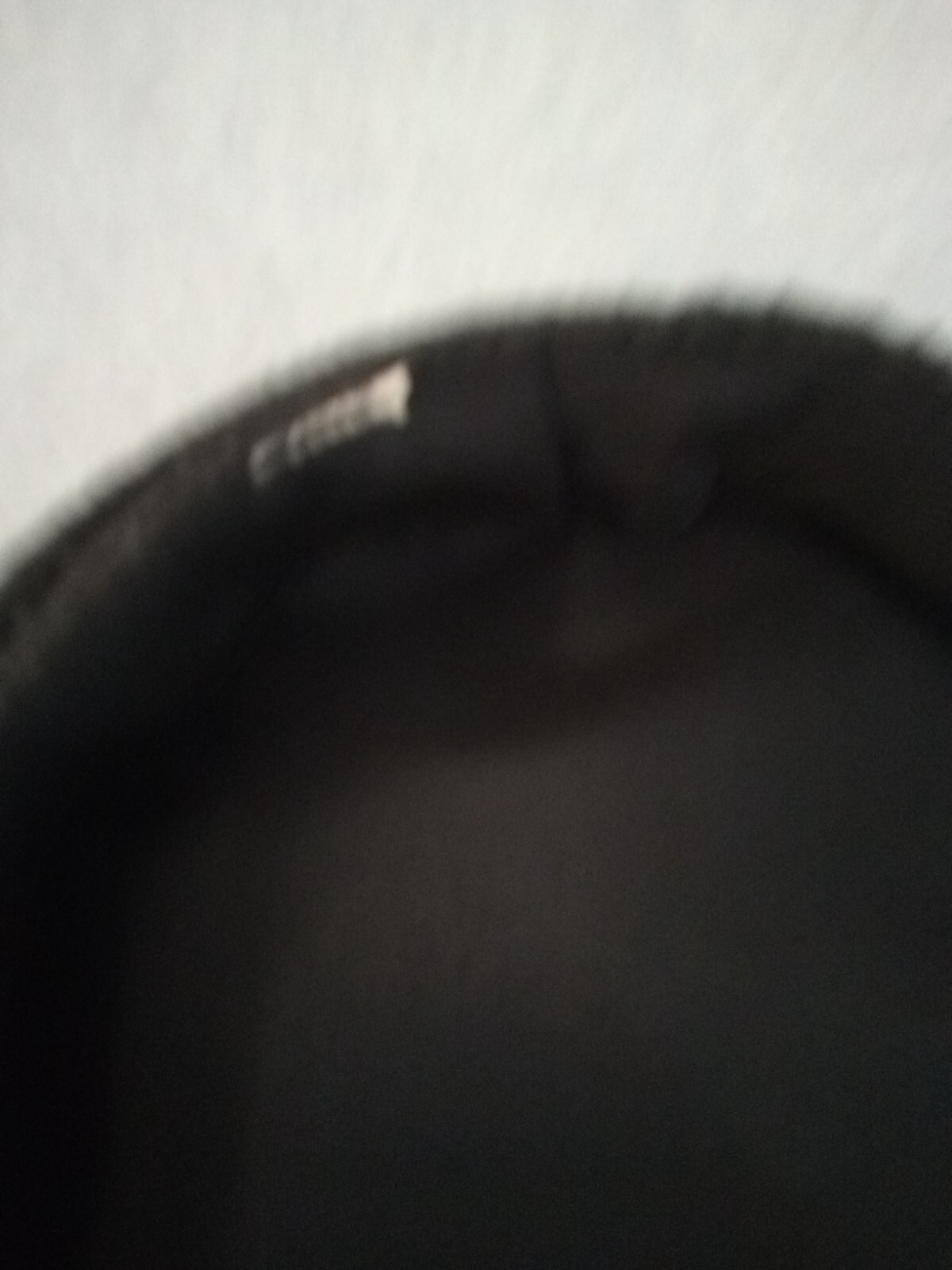 Greek FISHERMAN’S CAP BLACK Wool LARGE Braid Trim Button Lined w pin Free Ship