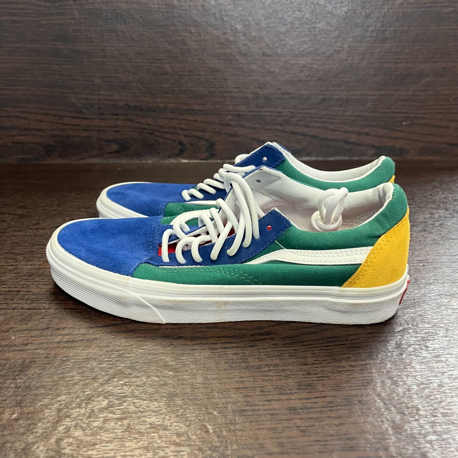 Vans Old Skool Unisex Sneakers Size Men 6.5 Women 8 Multi Color 500714 Skate