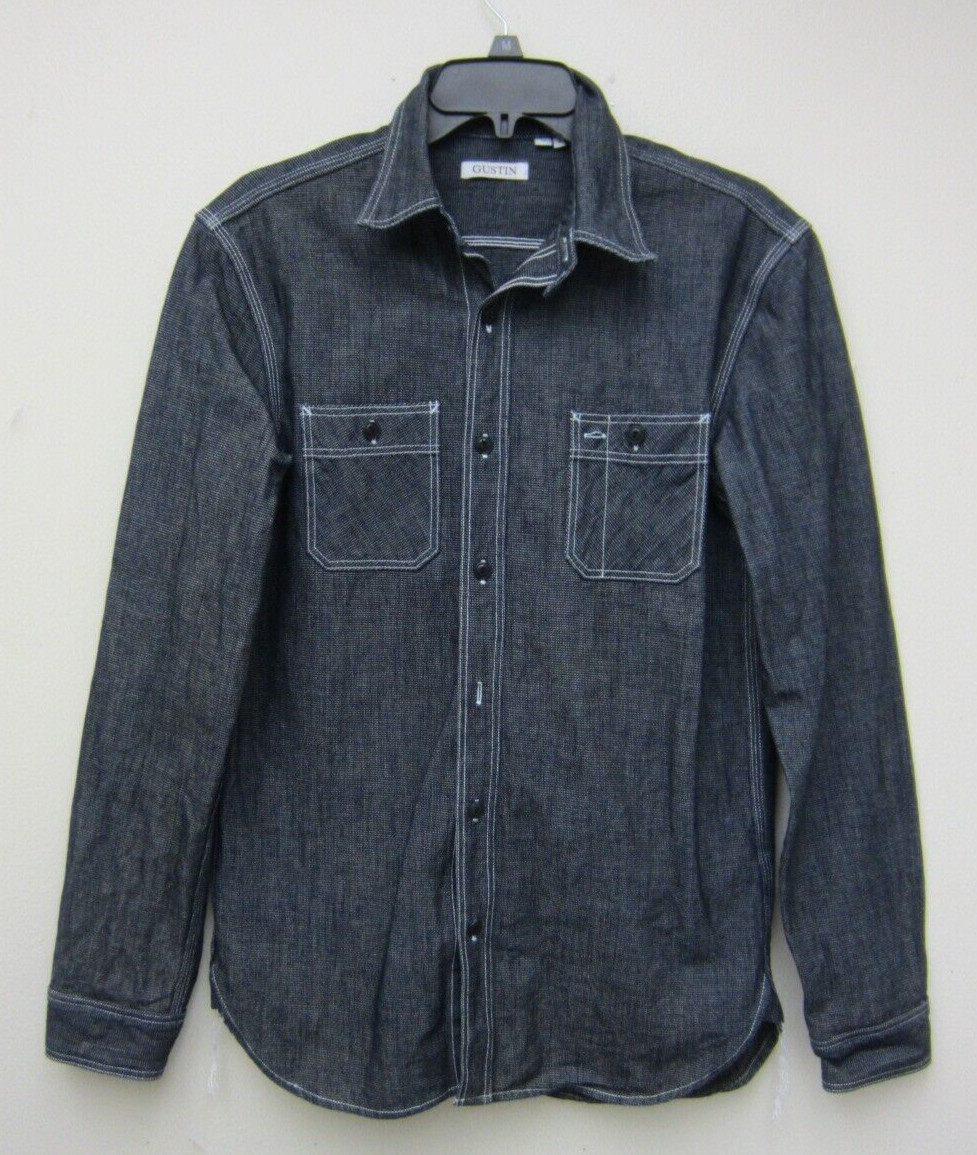 GUSTIN – SL Work Shirt Slim Fit – Contrast Thread -Size M