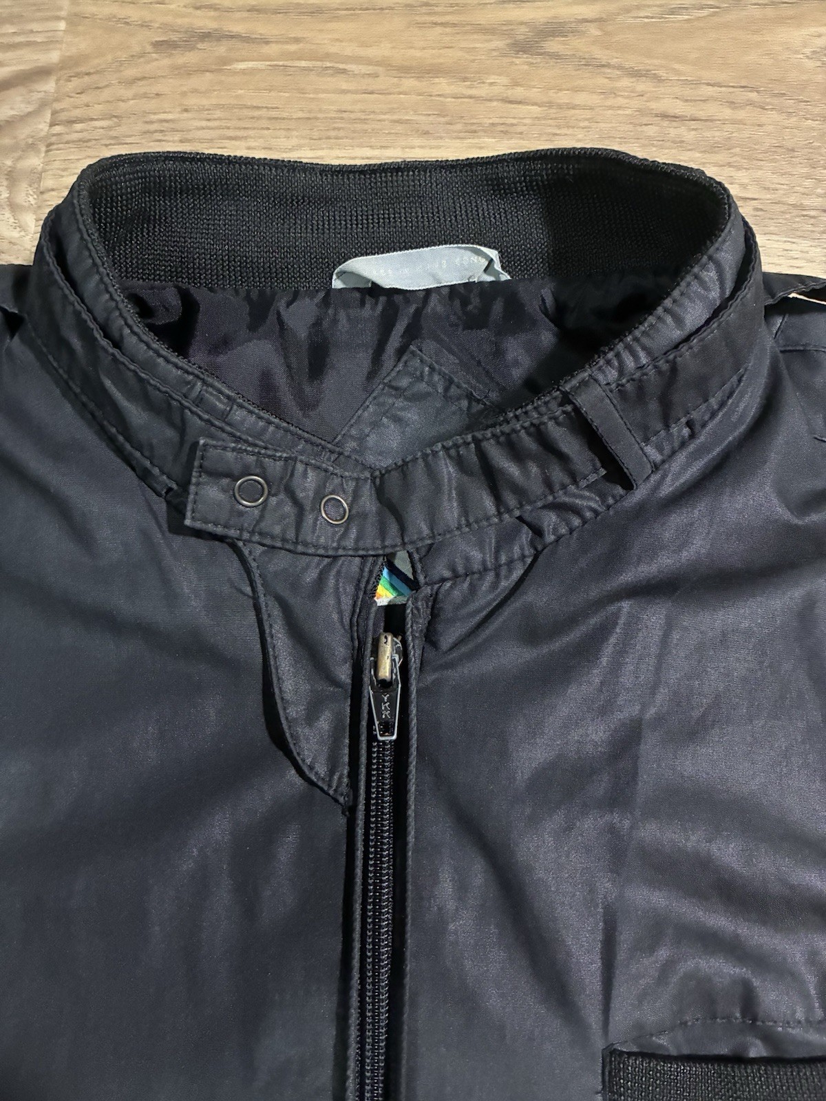 Vintage Members Only Jacket Black Size 44 Bomber Cafe Racer Classic 80s Mens