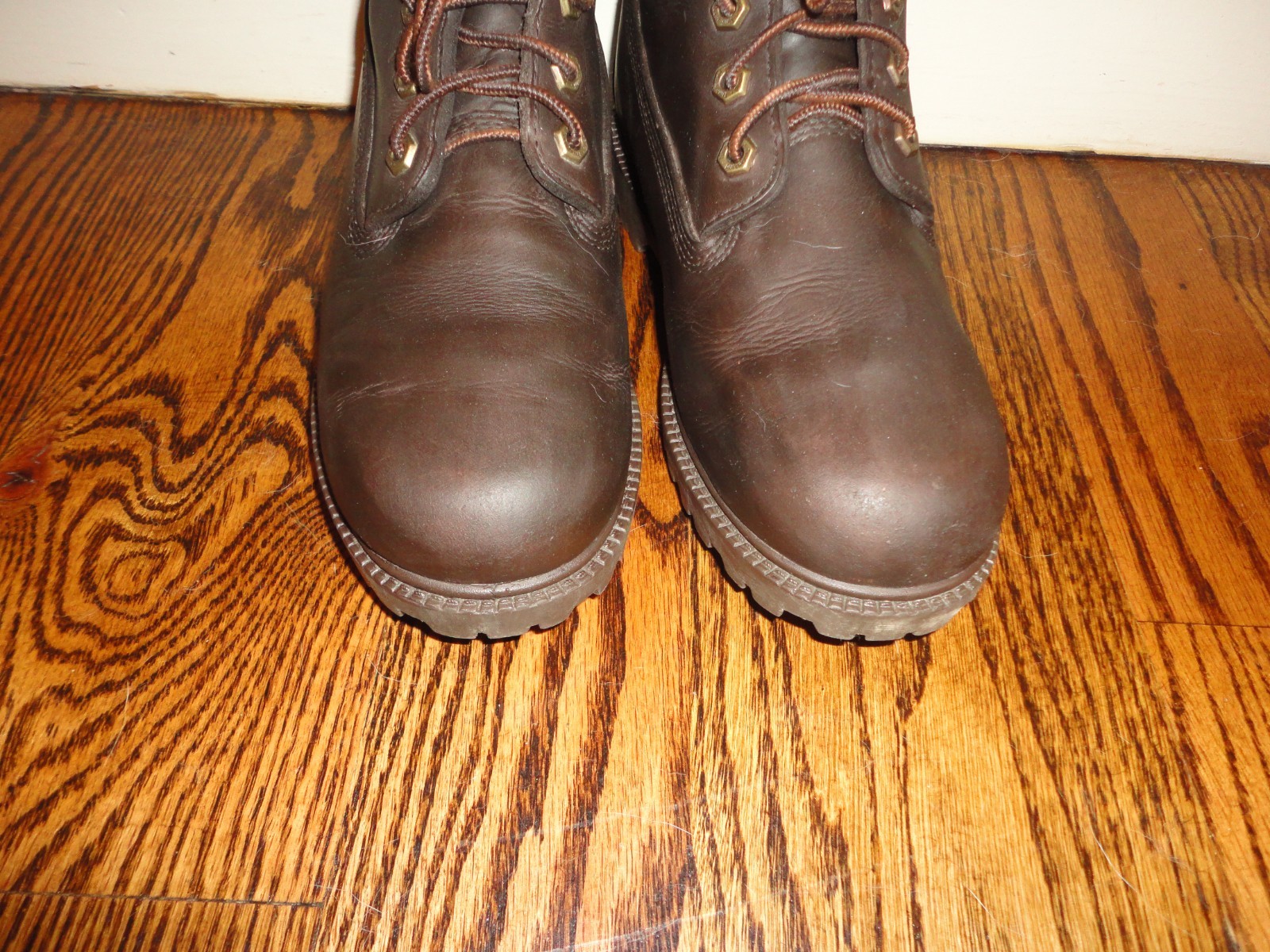 TIMBERLAND Women’s Vintage “Waterville” Brown Leather Hiking Boots Size 7.5