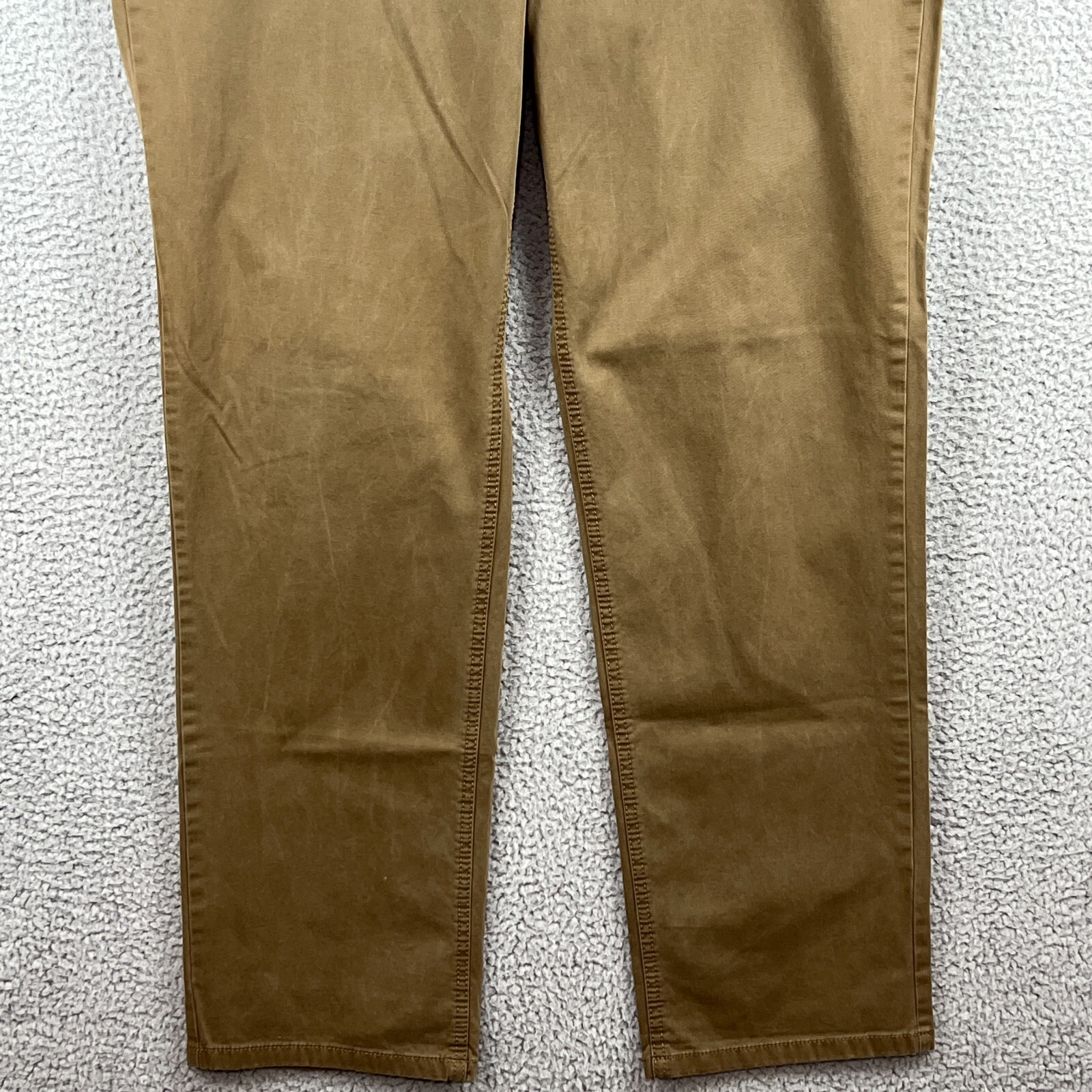 Hiltl Two Face Green Chino Pants Mens 40×34 Stretch Cotton Blend 5 Pocket