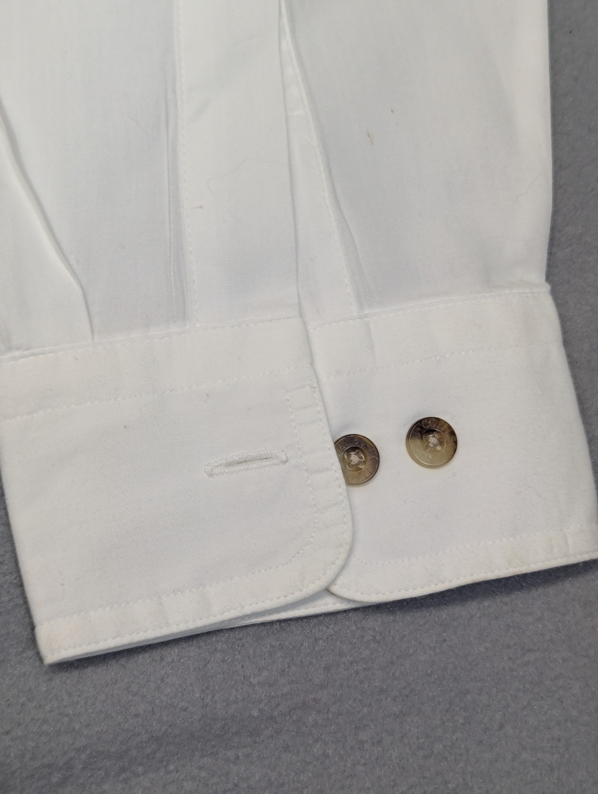 Vintage CC Filson Shirt Mens XL Button Up White Pockets Long Sleeve USA Made