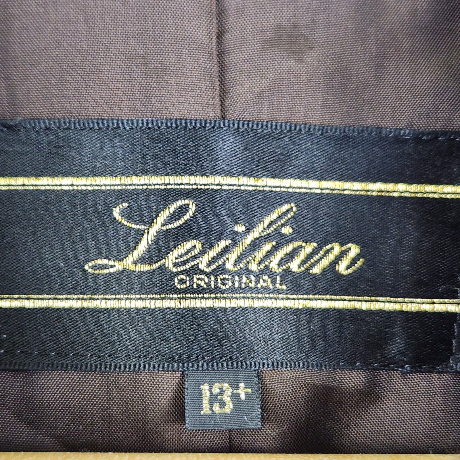 Leilian Original Japanese Designer Wool Jacket Women’s SZ LG Chocolate Brown EUC