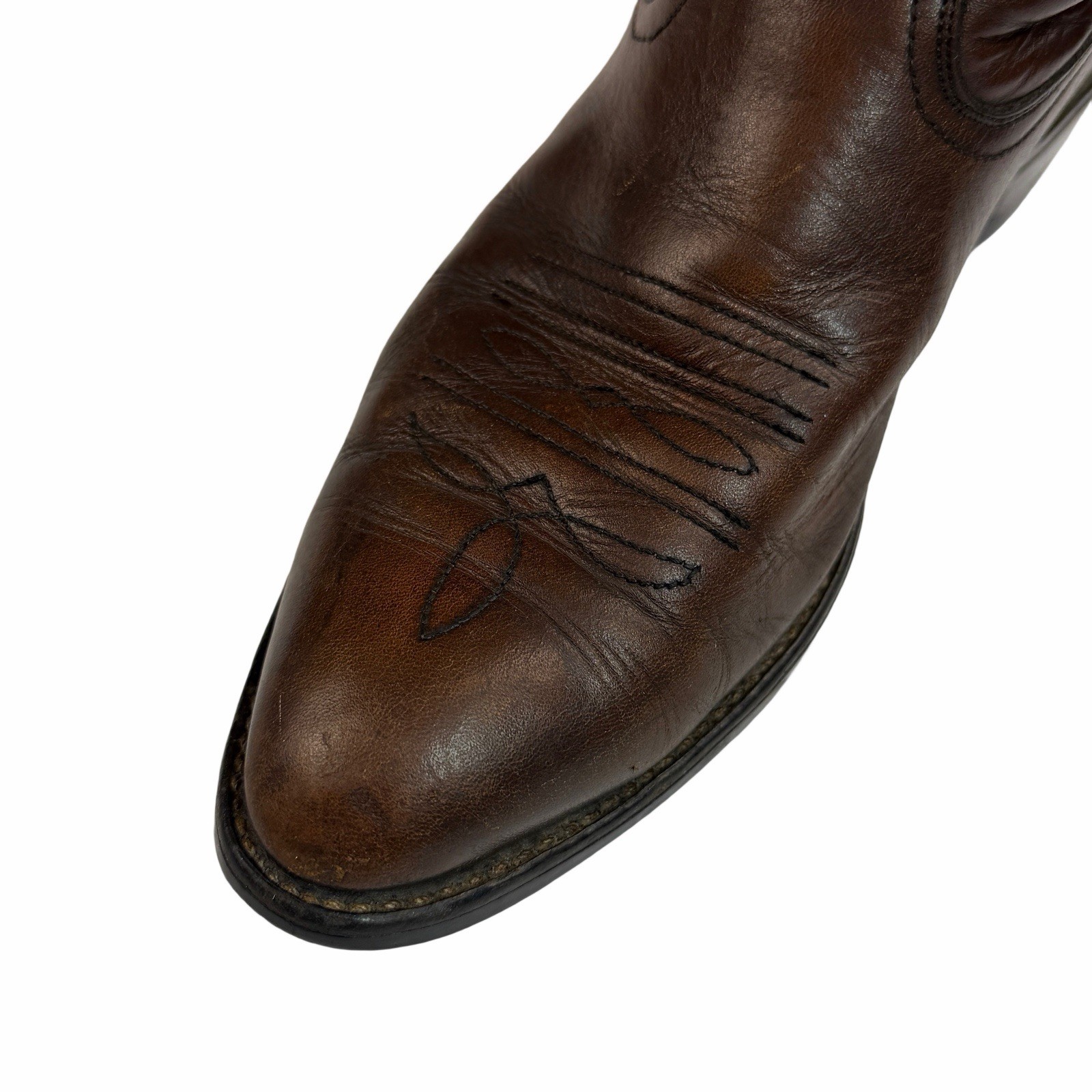 Vintage Red Wing 9801 Pecos Western Cowboy Stitch Work Boots USA MADE Men’s 10 A
