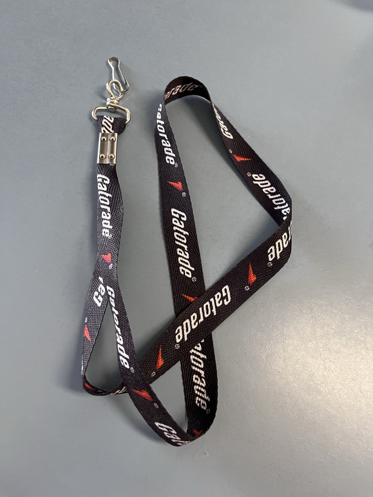Gatorade Vintage Lanyard with Lightning Bolt ID Badge Holder
