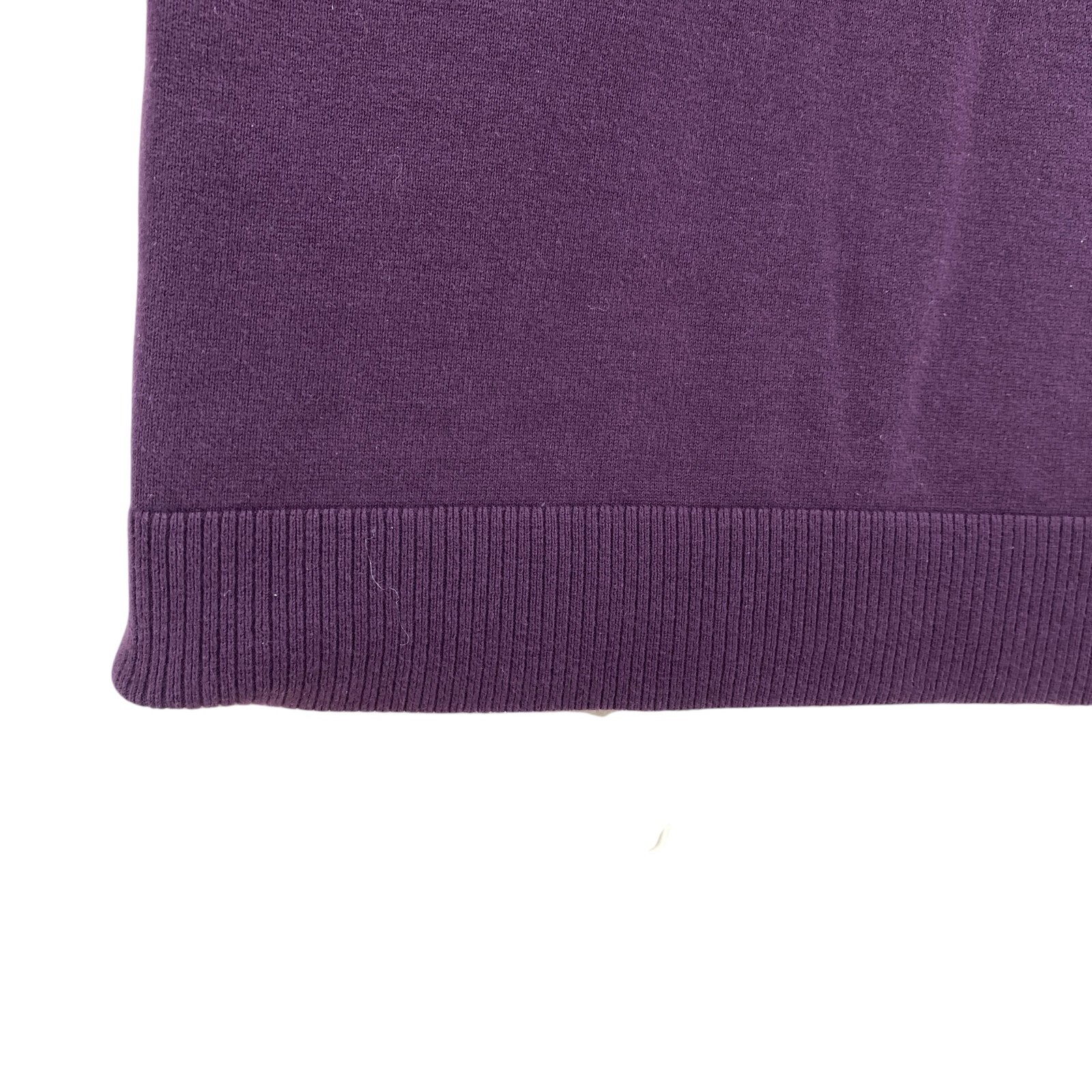 Jeanne Pierre Womens Sweater Size Small Purple Pullover Boat Neck Pockets