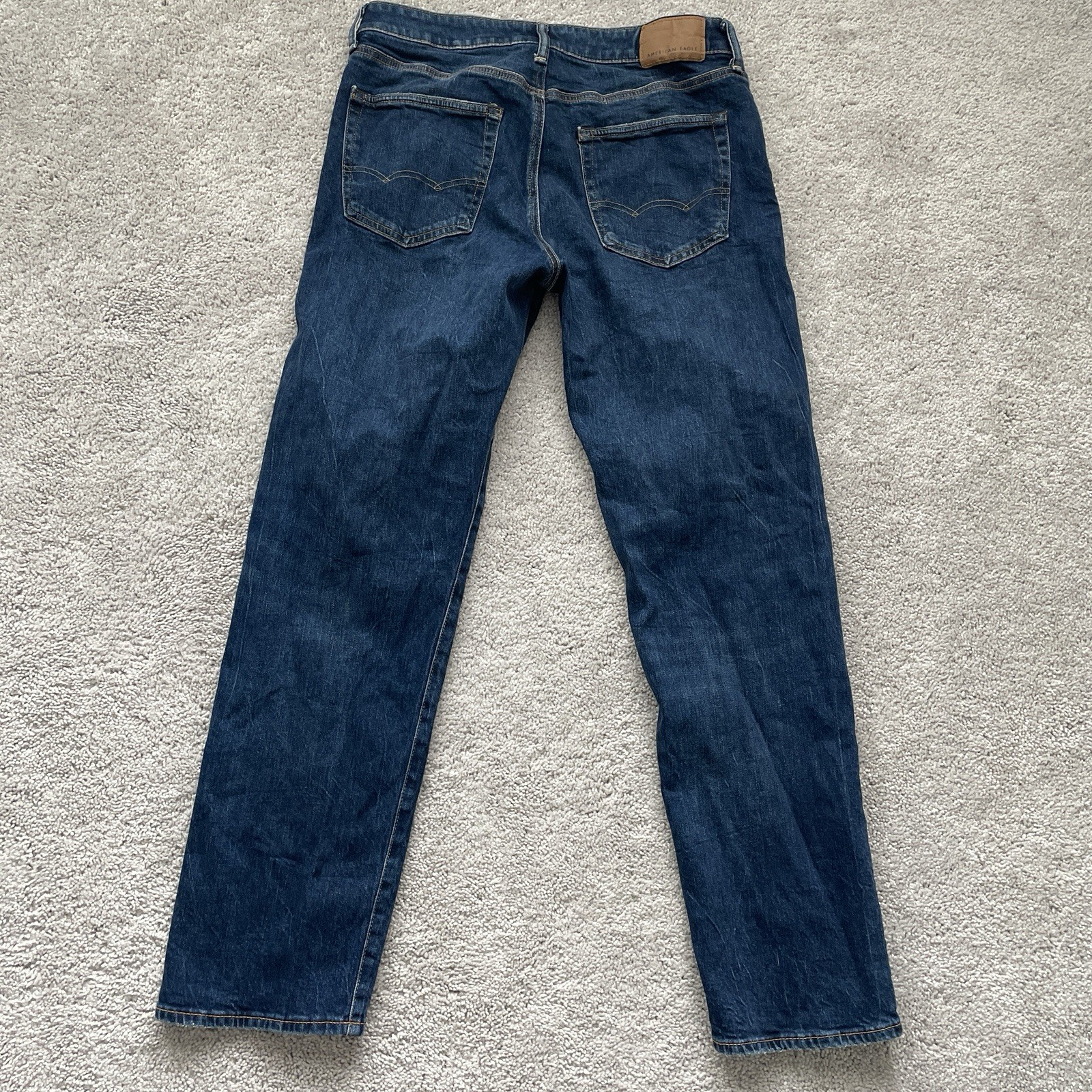 American Eagle Air FLEX Original Straight Stretch Denim Jeans Men’s 32×30
