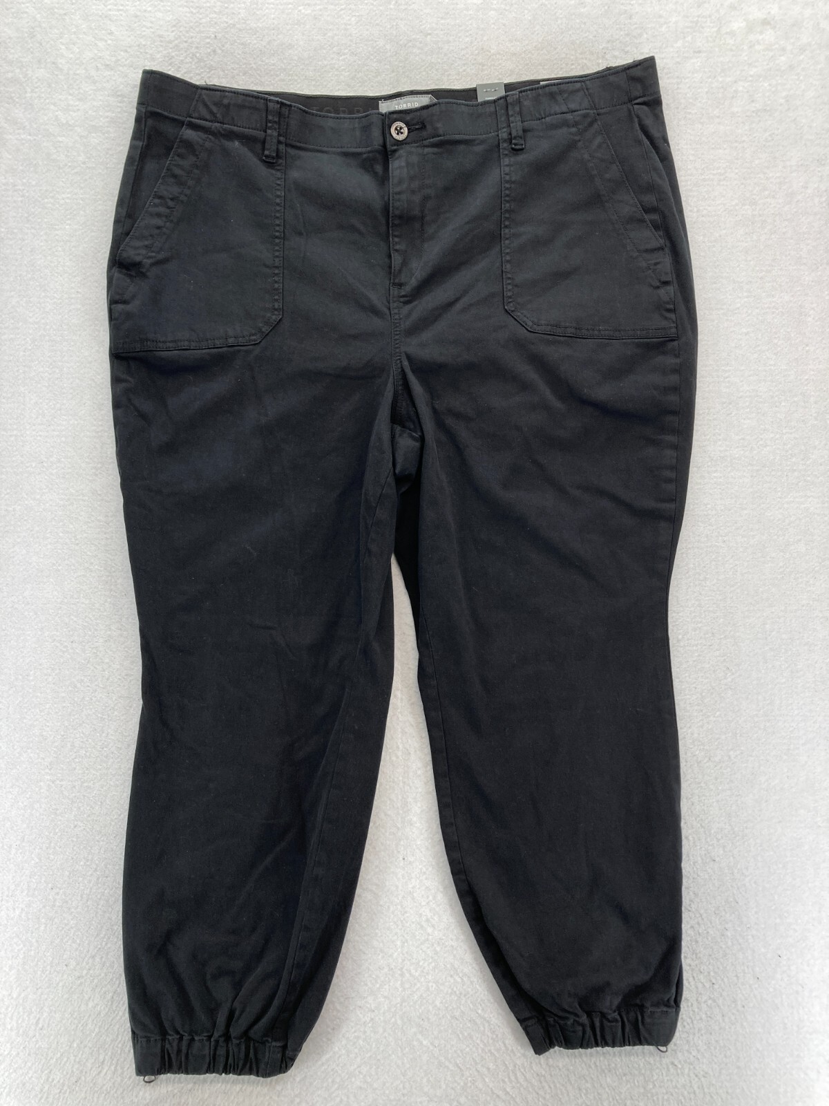 Torrid Joggers Women’s Plus 22 Black Comfort Flex Waistband Classic Fit Stretch