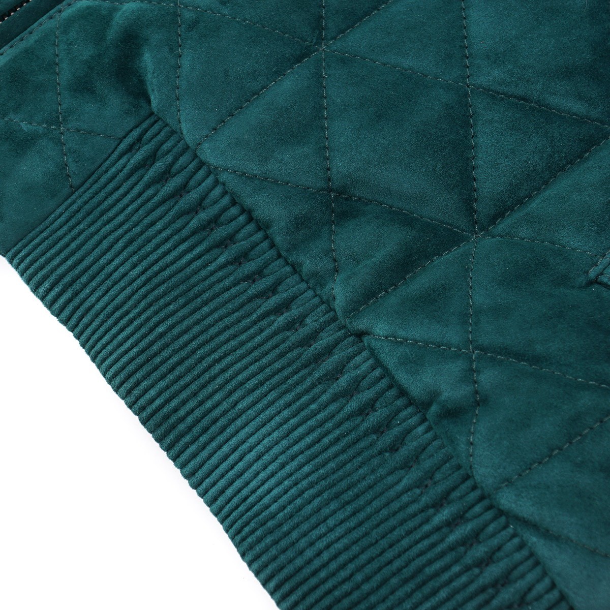 Brett Johnson Quilted Cashmere Calf Suede Leather ‘Portofino’ Vest M (Eu 50) NWT