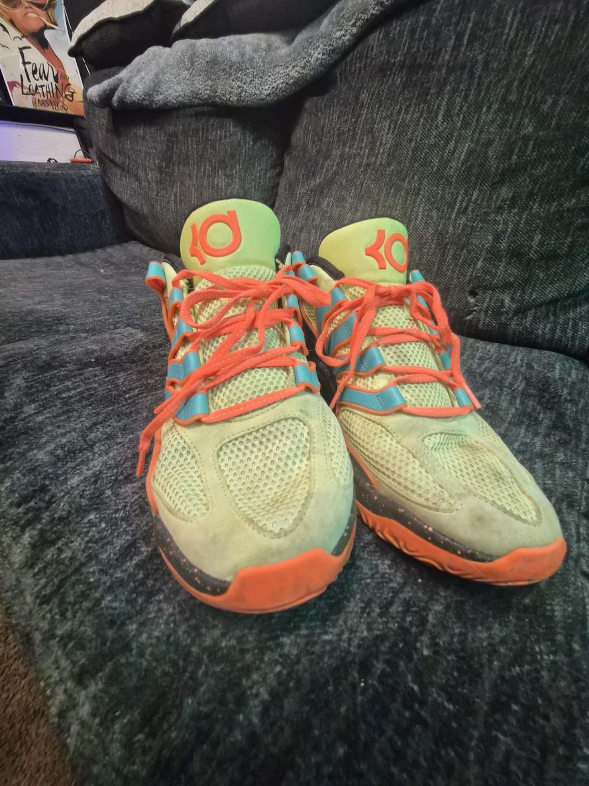 Nike KD 15 All Star Kevin Durant Basketball Shoes EA$Y Mens Multi Color