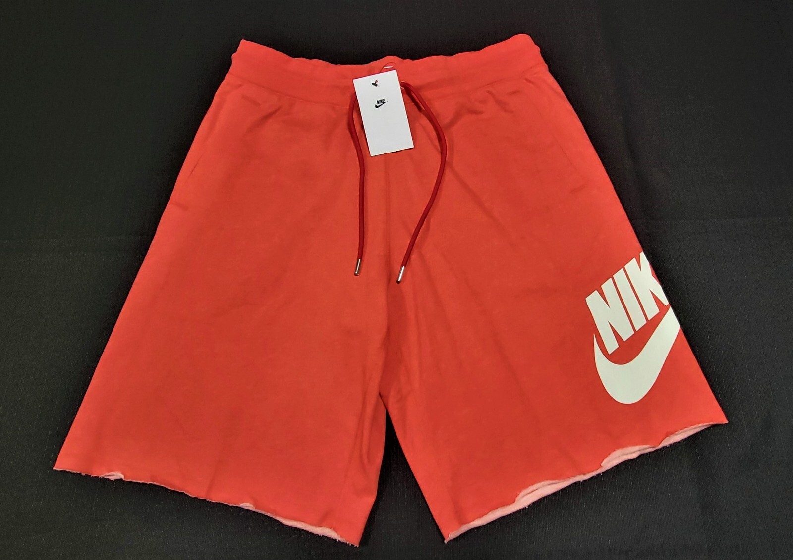 Nike Sportswear Mens French Terry Shorts AT5267-605 Magic Ember