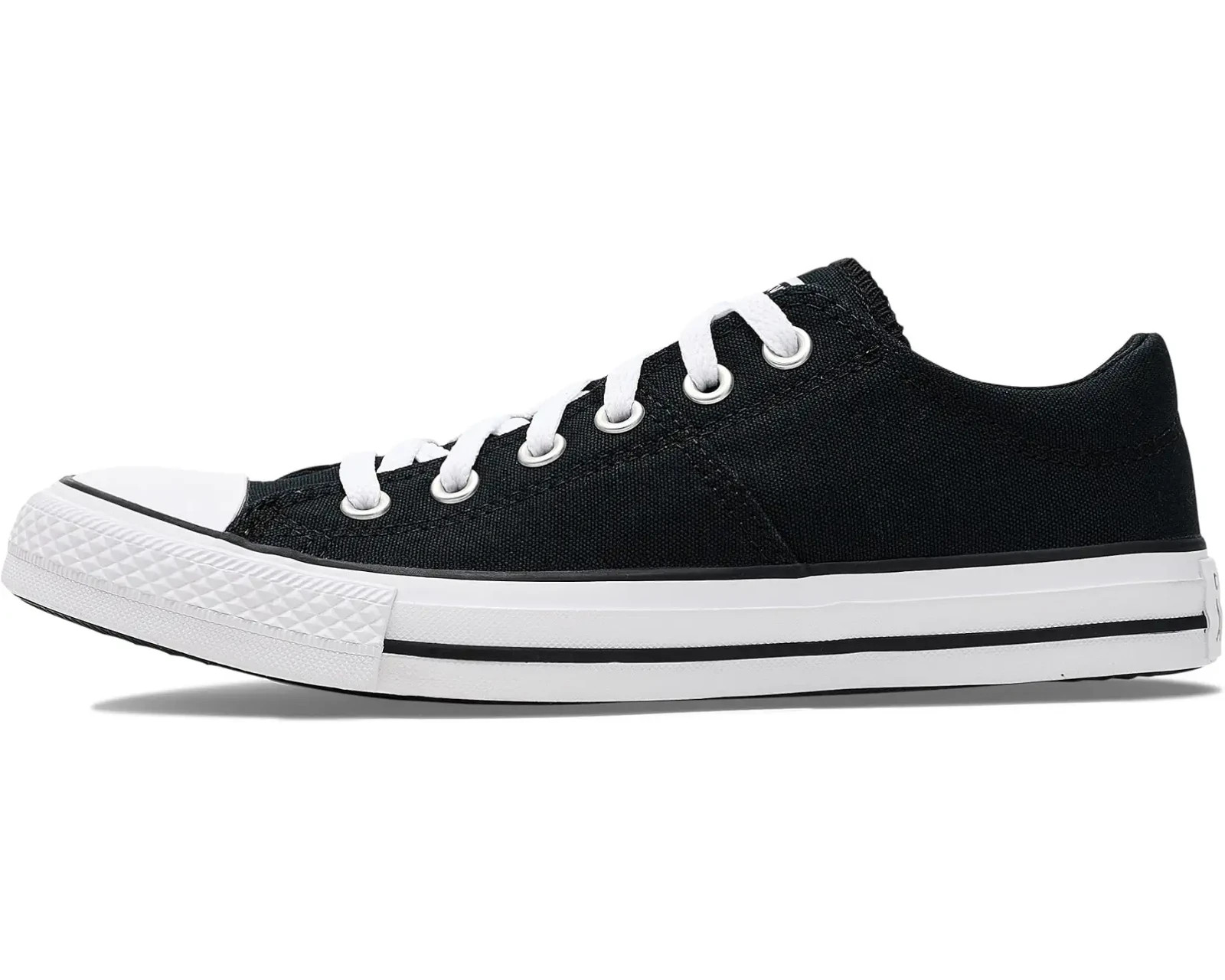 Converse Women’s Madison Low Top Sneaker 563508C Black White 100% Authentic New