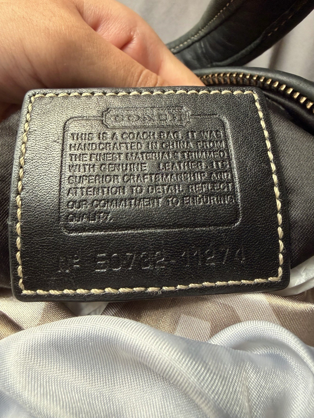Vintage Coach Small Ergo