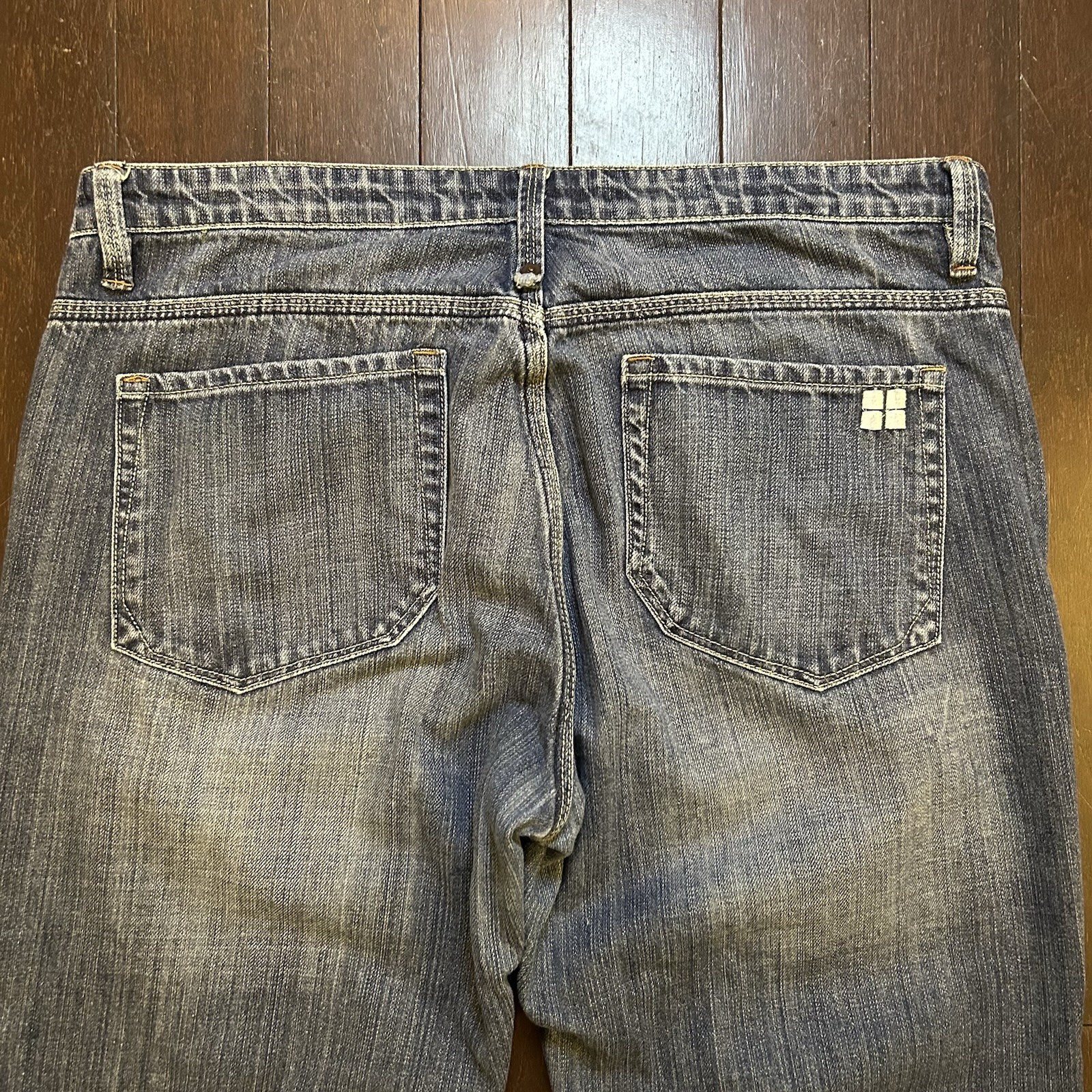 Y2K SALT works Varick Street Men’s Low Rise Straight Blue MediumWash Denim Jeans