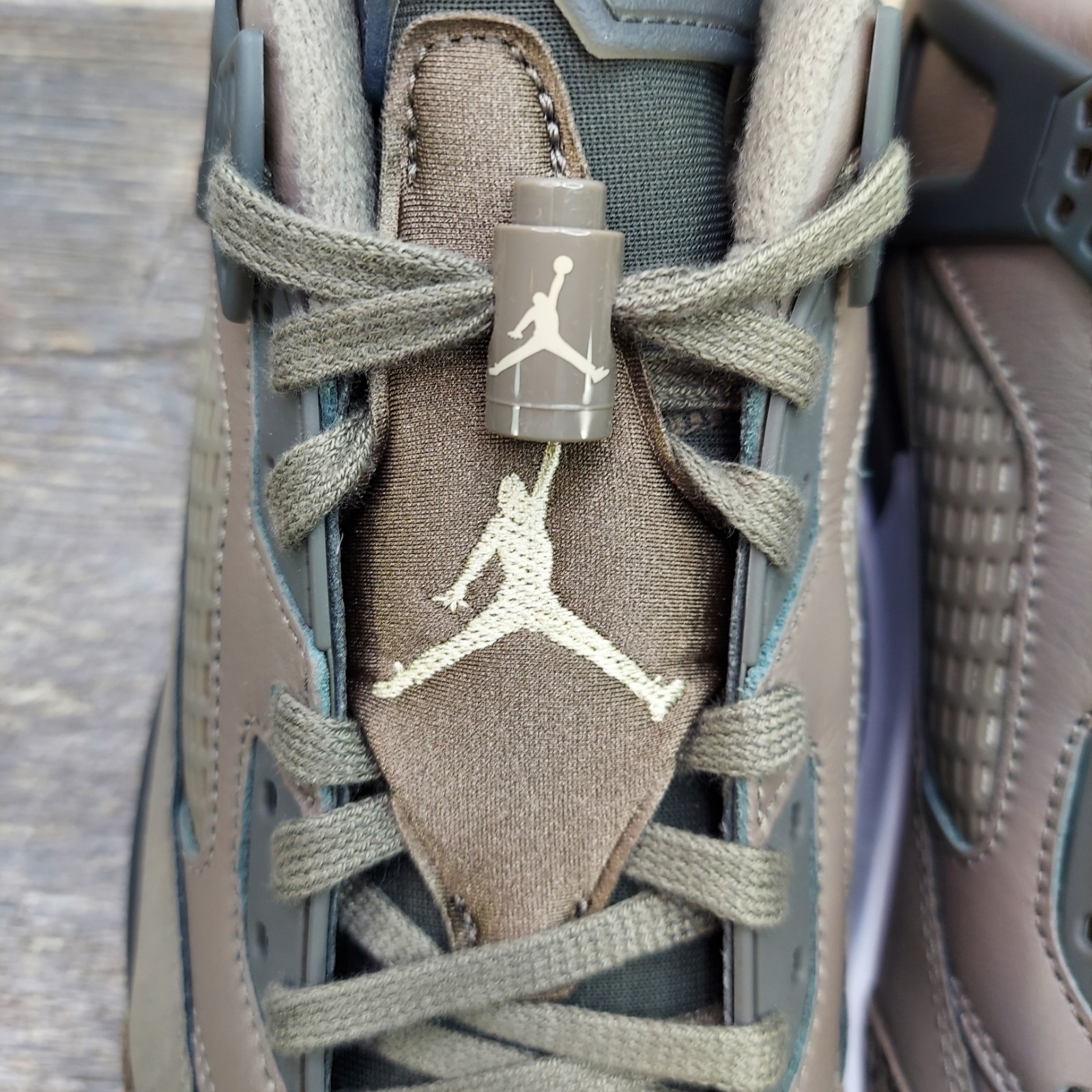 Nike Men’s Size 12 Jordan Spizike Low Cave Stone Brown Anthracite FQ1759 201