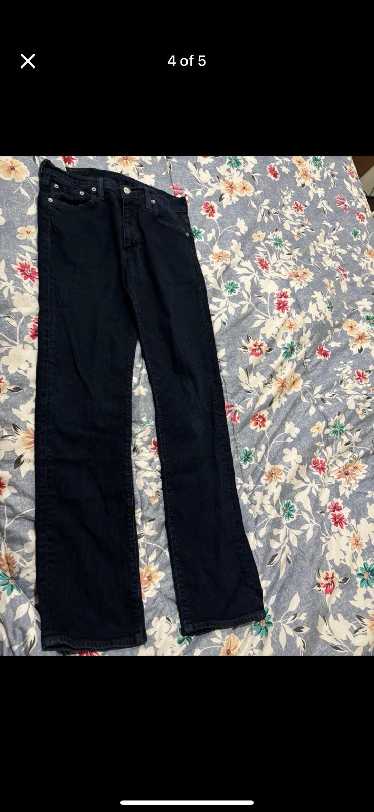Levis 513 dark Blue Jeans w29x L32 for men
